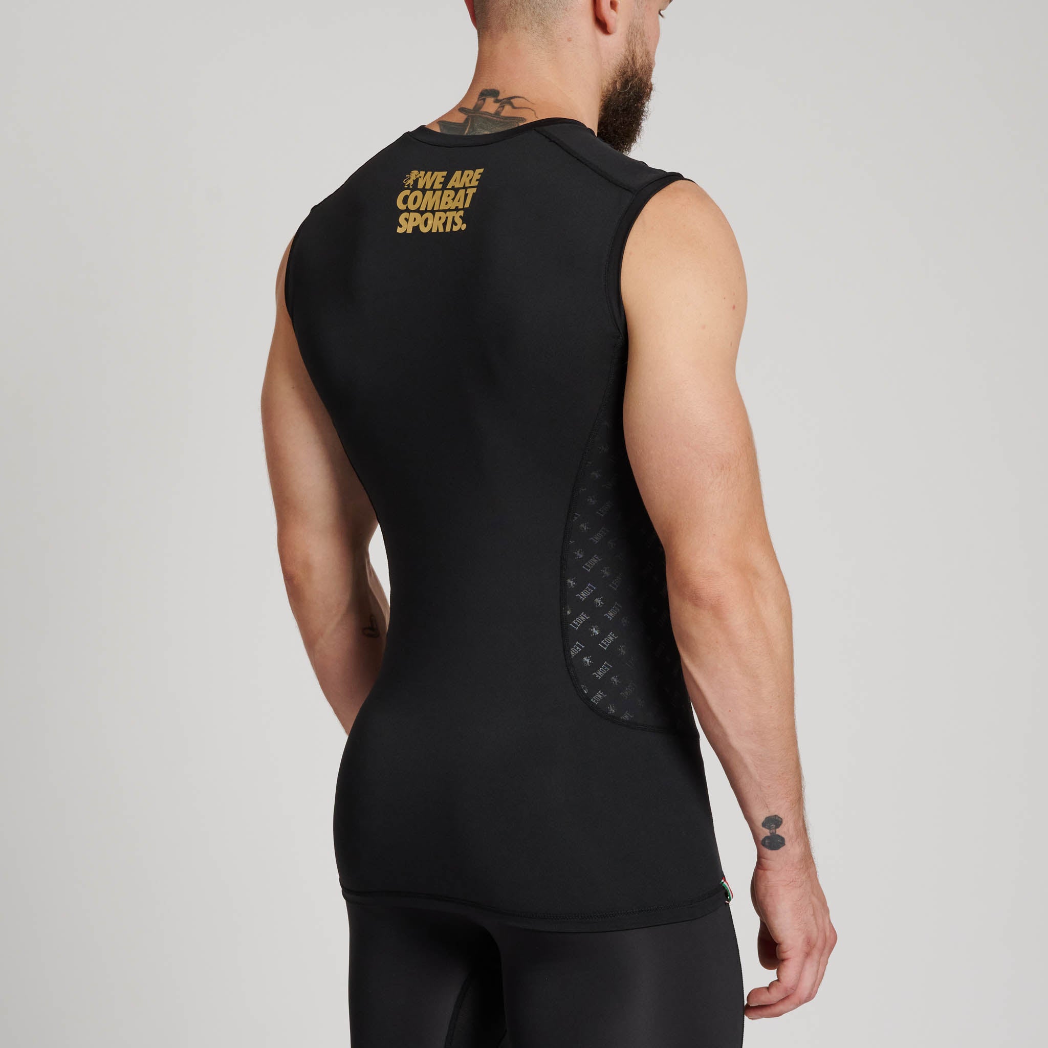 Camiseta Compresiva Sin Mangas Leone DNA ABX704