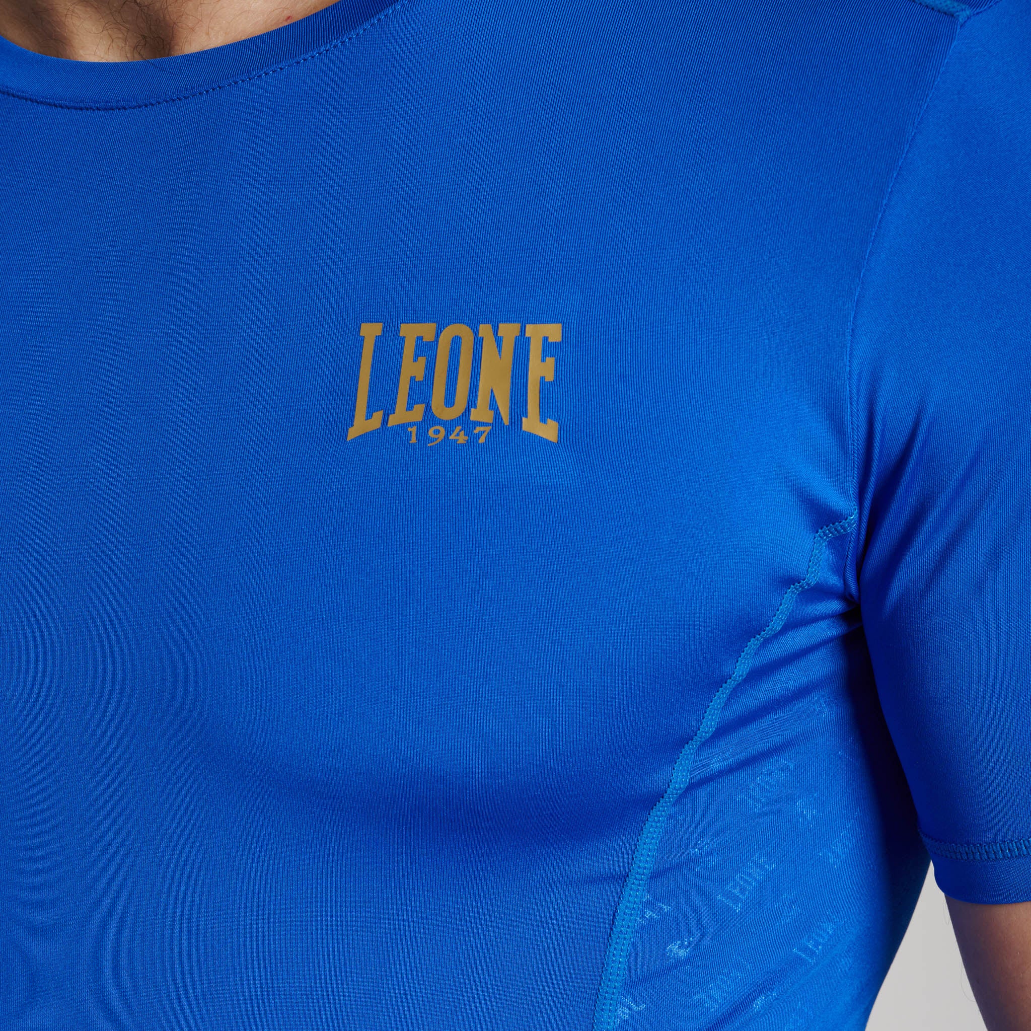 Camiseta Rashguard Leone 1947 DNA Azul
