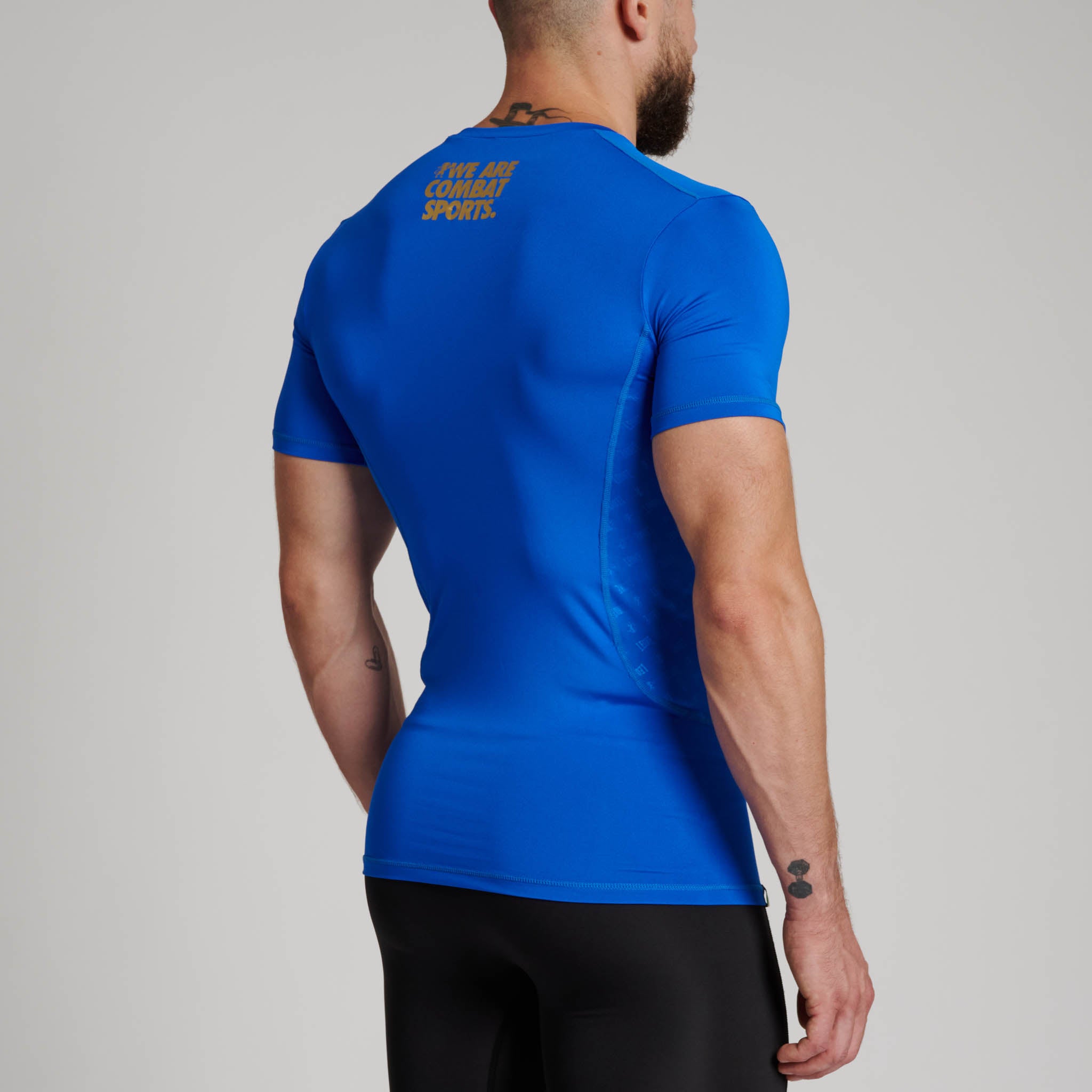 Camiseta Rashguard Leone 1947 DNA Azul