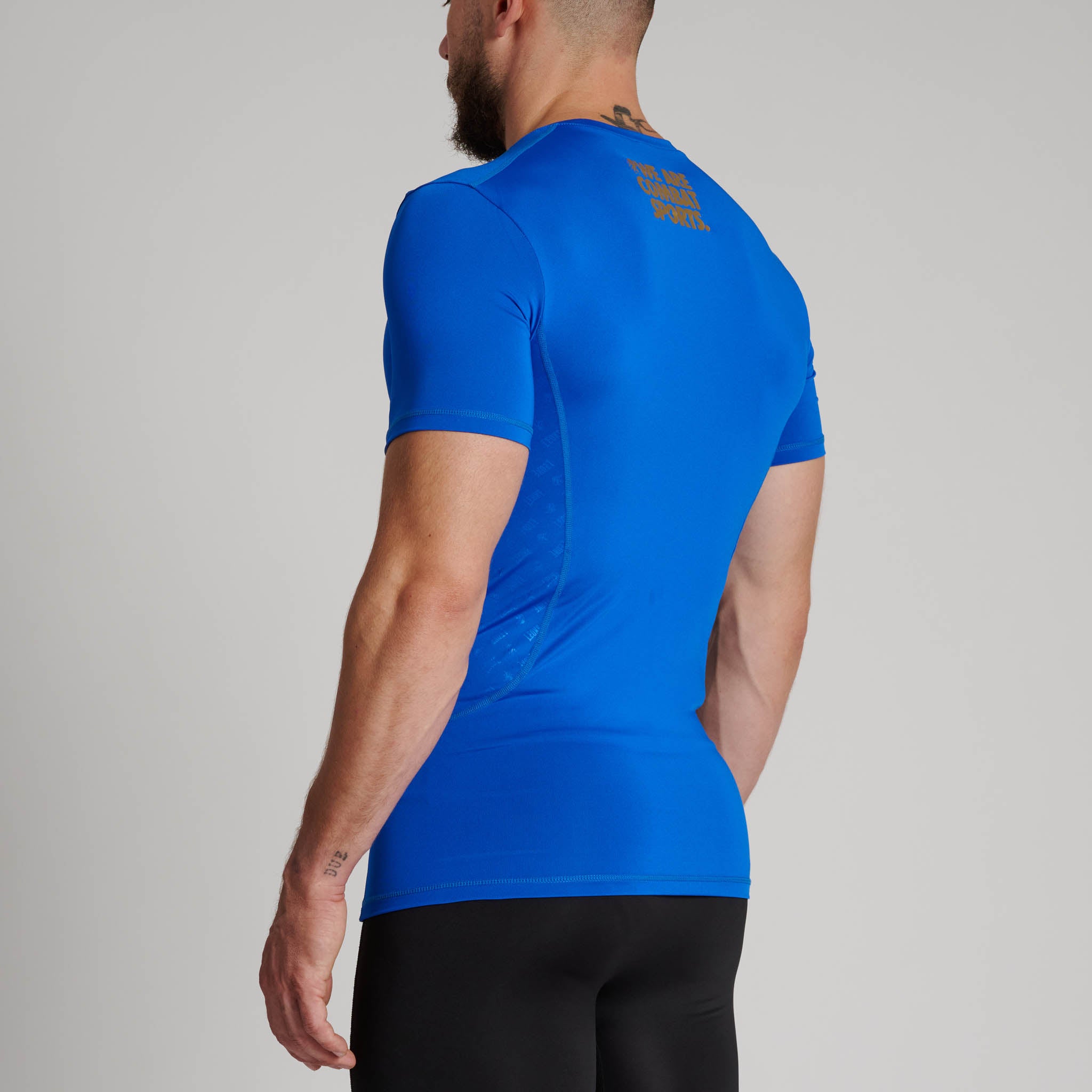 Camiseta Rashguard Leone 1947 DNA Azul