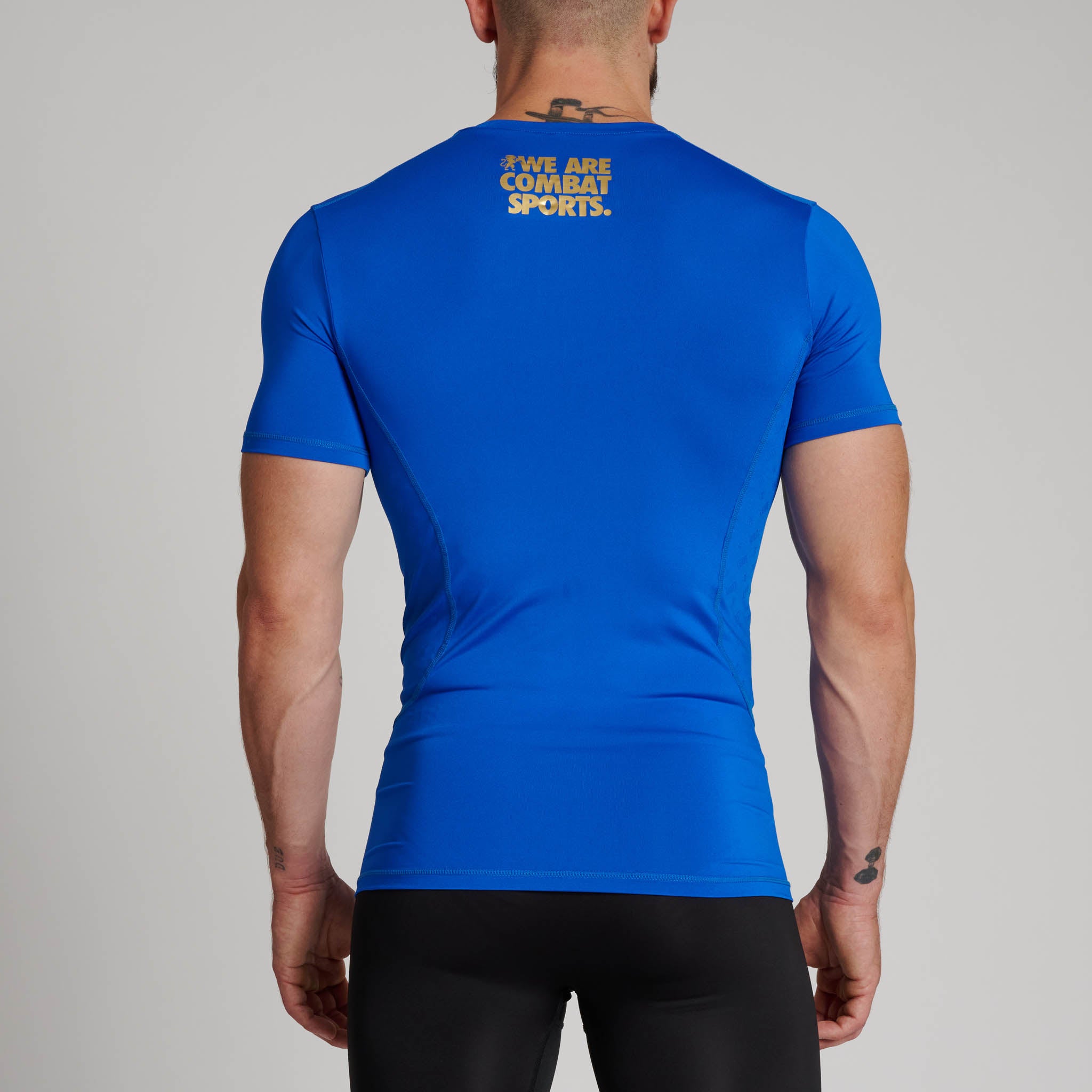 Camiseta Rashguard Leone 1947 DNA Azul