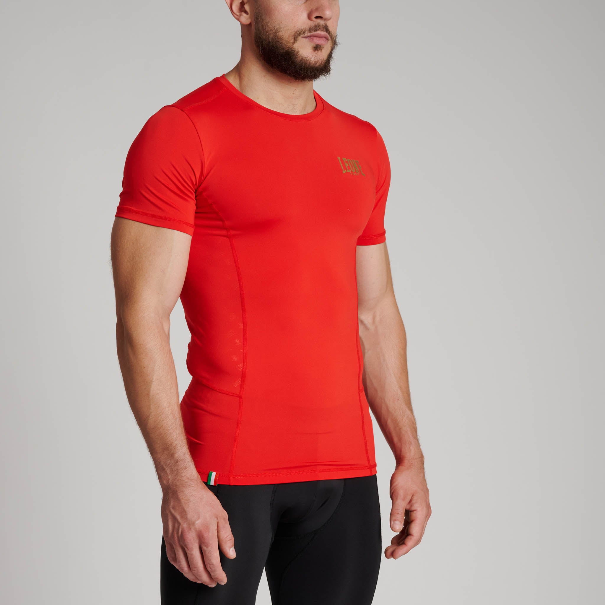 Camiseta Rashguard Leone 1947 DNA Roja