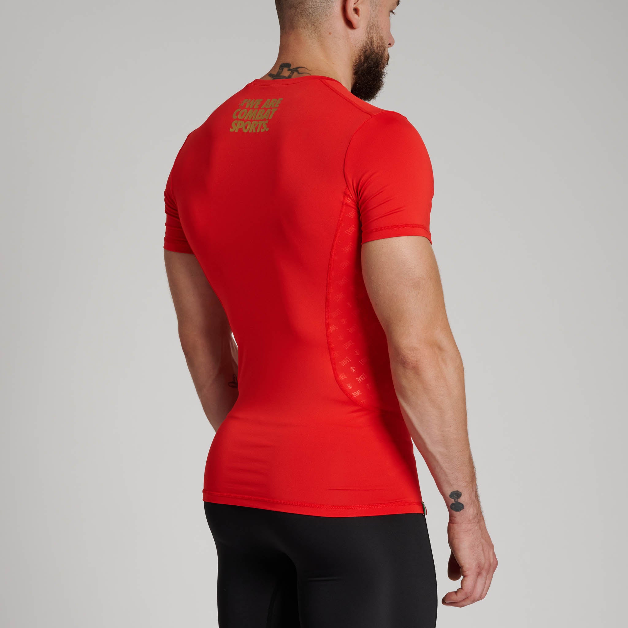 Camiseta Rashguard Leone 1947 DNA Roja