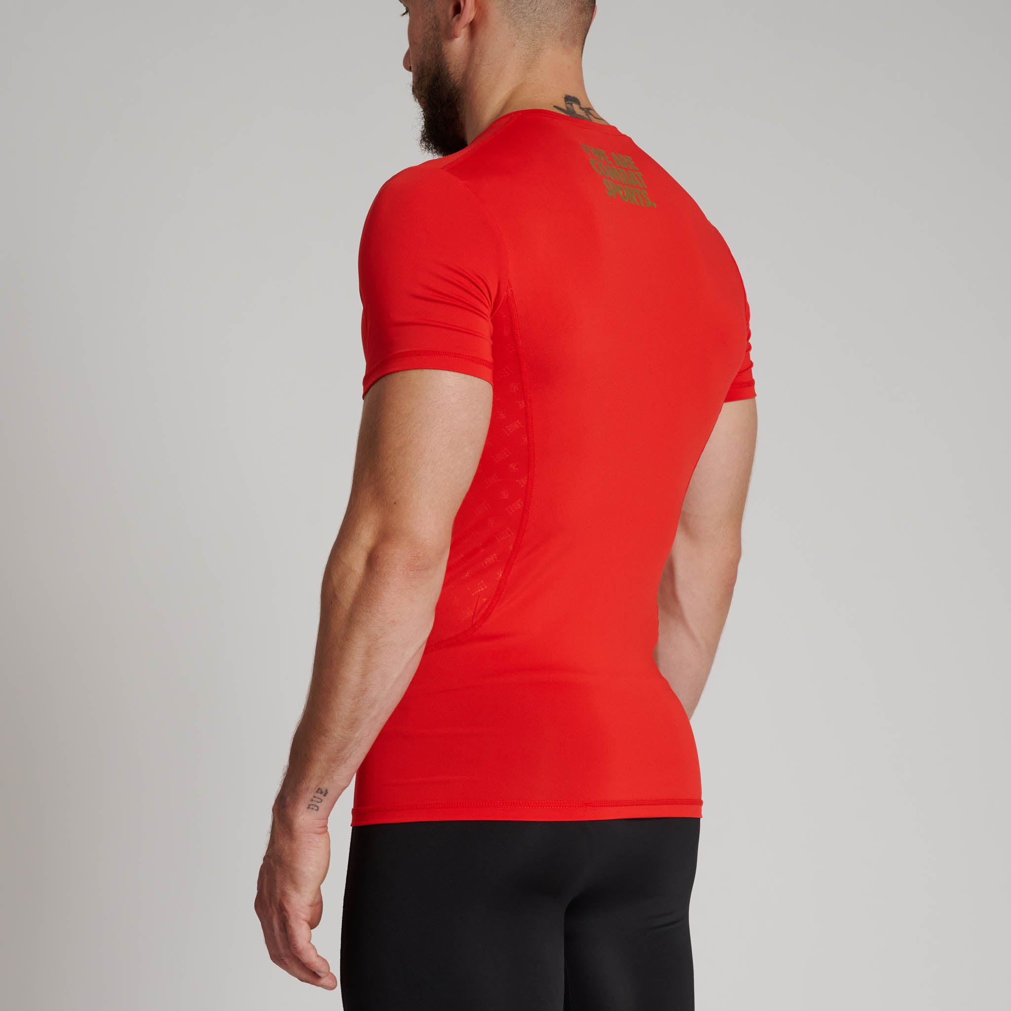 Camiseta Rashguard Leone 1947 DNA Roja