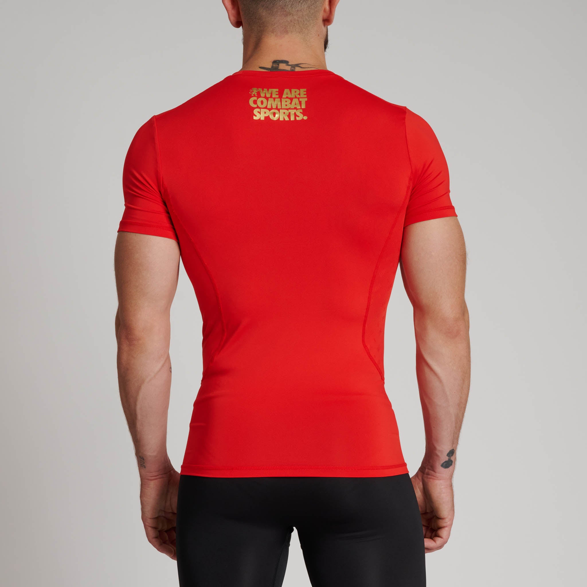 Camiseta Rashguard Leone 1947 DNA Roja