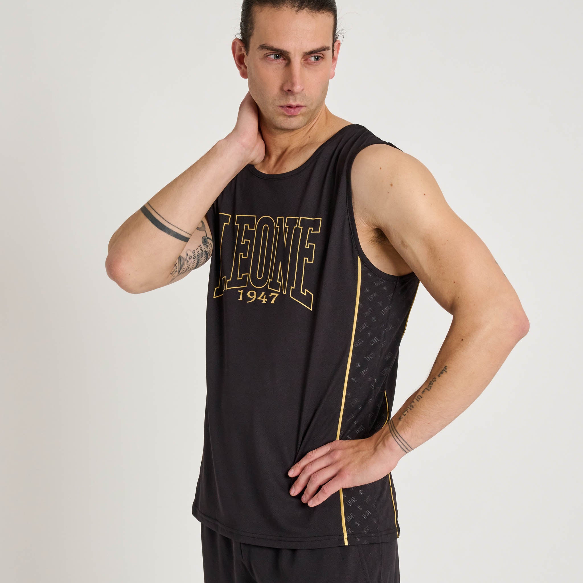 Camiseta Deportiva Sin Mangas Leone DNA ABX736