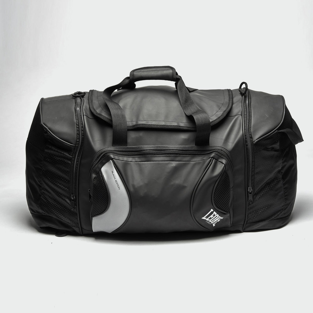 Bolsa y Mochila Deportiva Leone 1947 Black Edition Negra AC941 para Entrenamiento