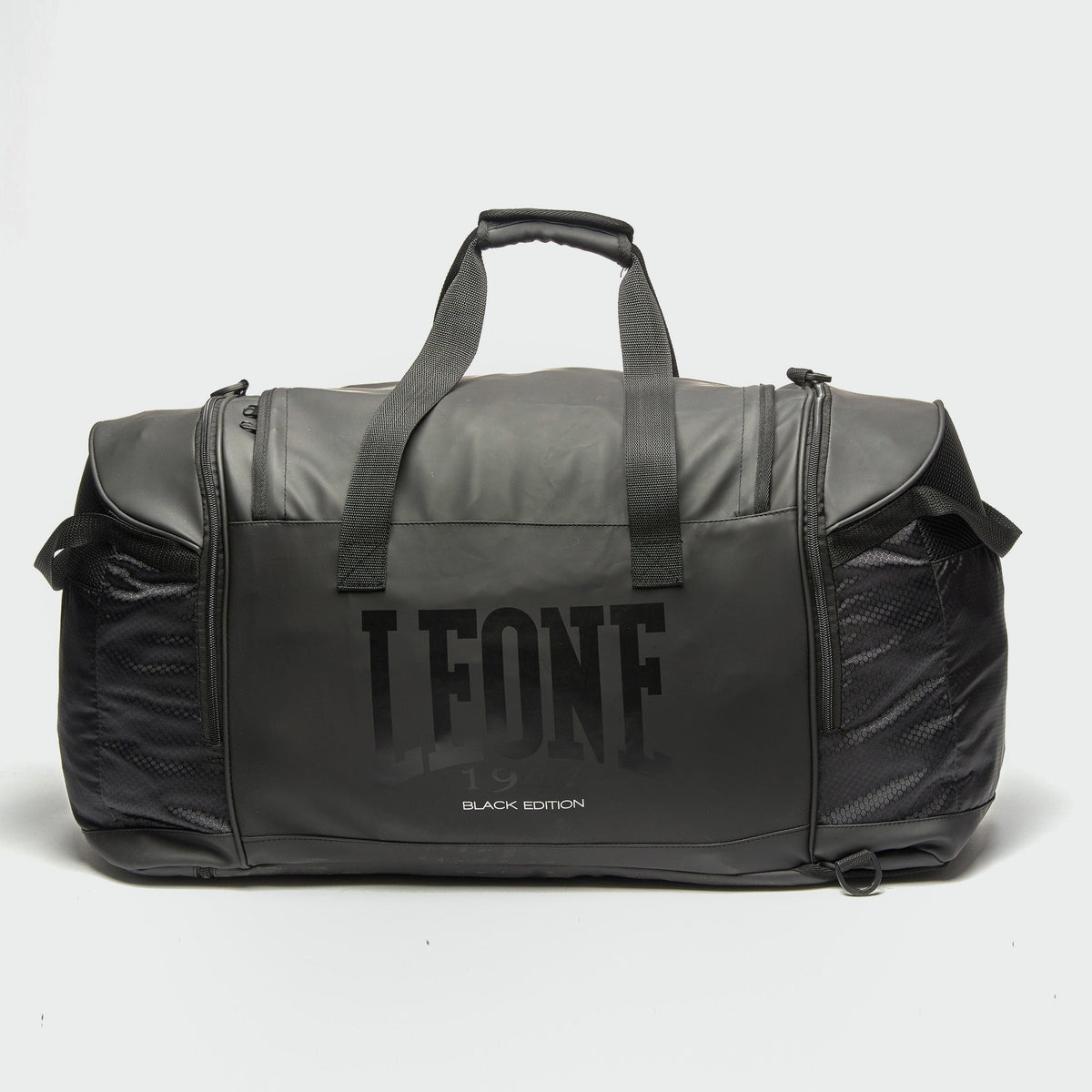 Bolsa y Mochila Deportiva Leone 1947 Black Edition Negra AC941 para Entrenamiento