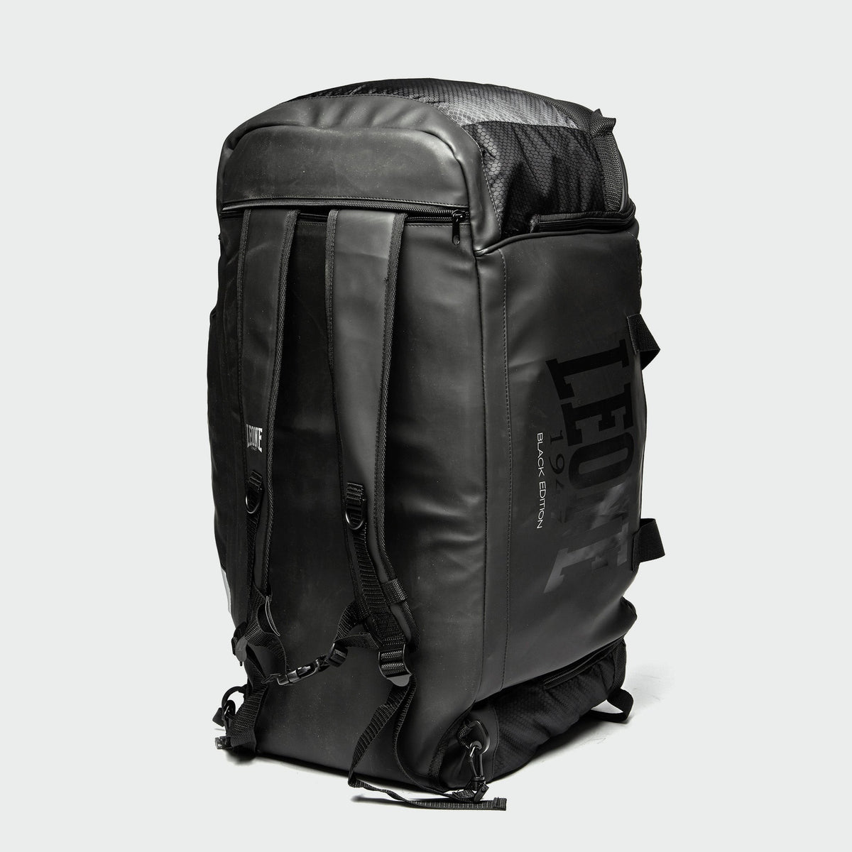 Bolsa y Mochila Deportiva Leone 1947 Black Edition Negra AC941 para Entrenamiento