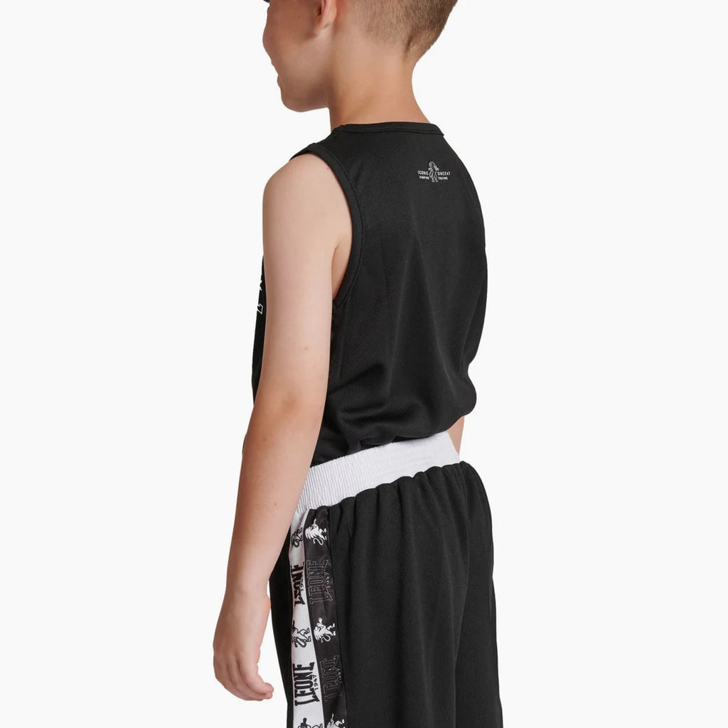 Camiseta Sin Mangas Niño Boxeo Leone Iconic AB231J