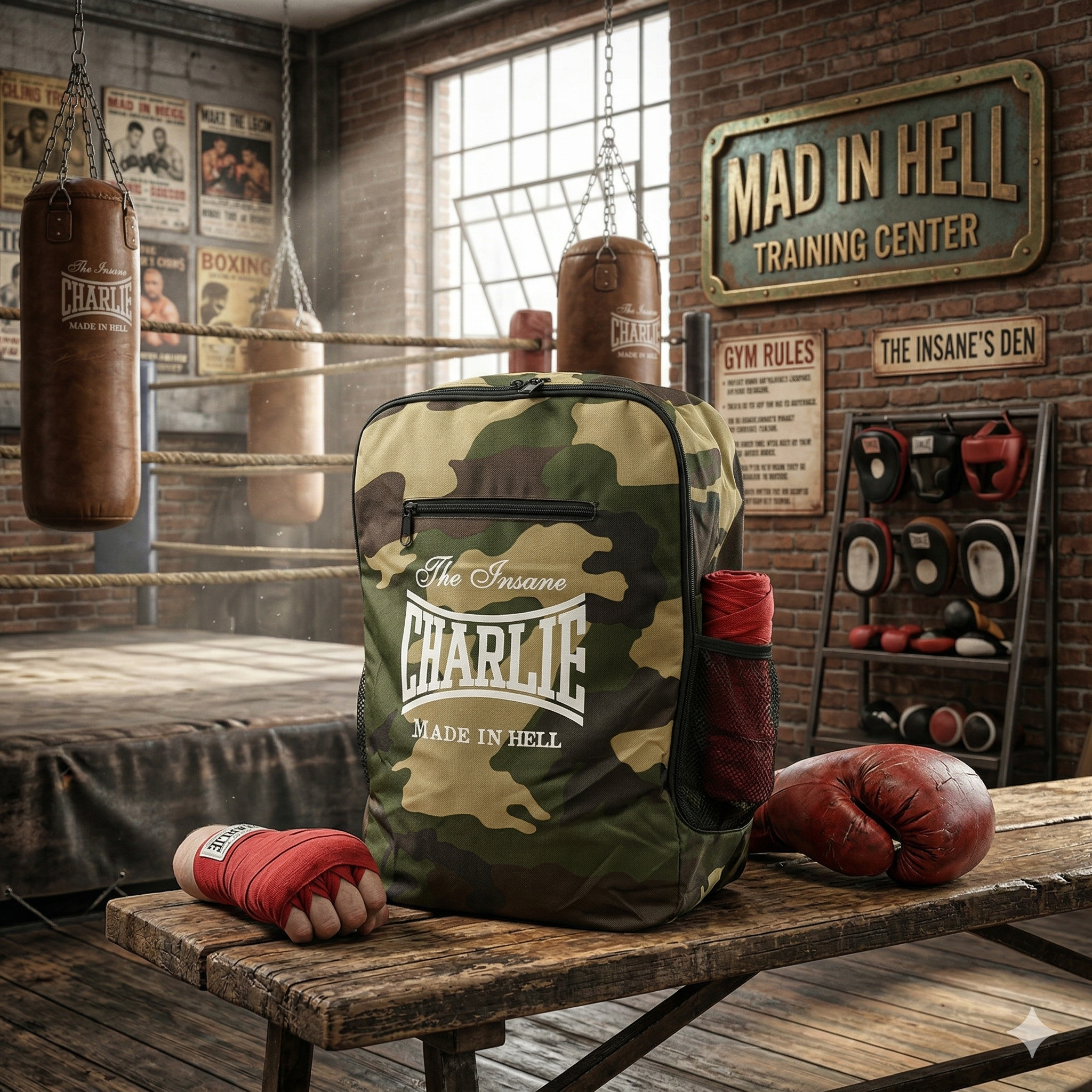 Mochila Charlie Camuflaje 41L