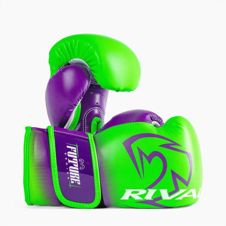 Guantes de Boxeo Rival Future RS-FTR2 Verde/Morado Infantil