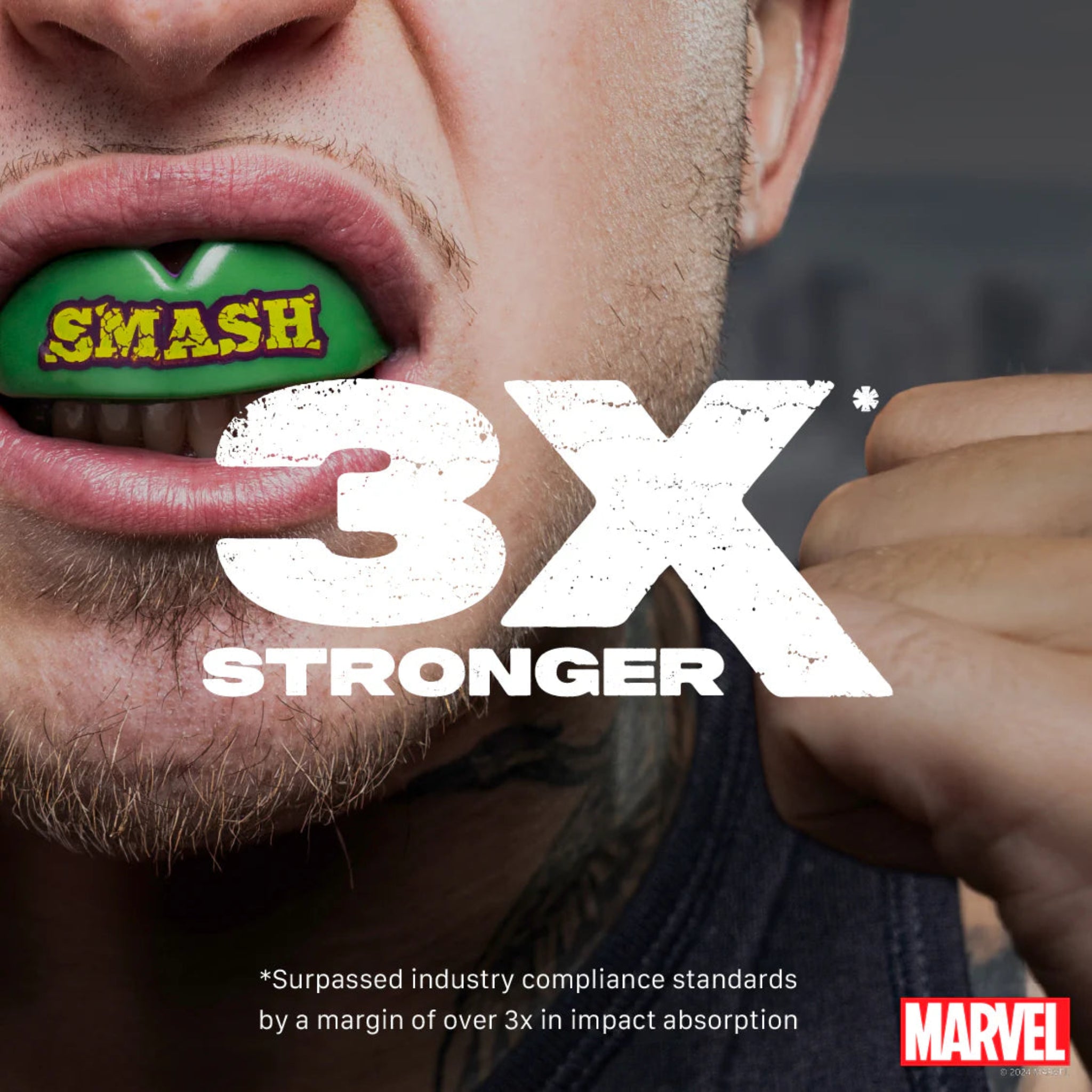 Protector Bucal SafeJawz Marvel Hulk