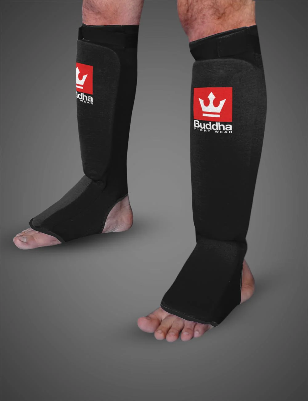 Espinilleras Tubular Negro