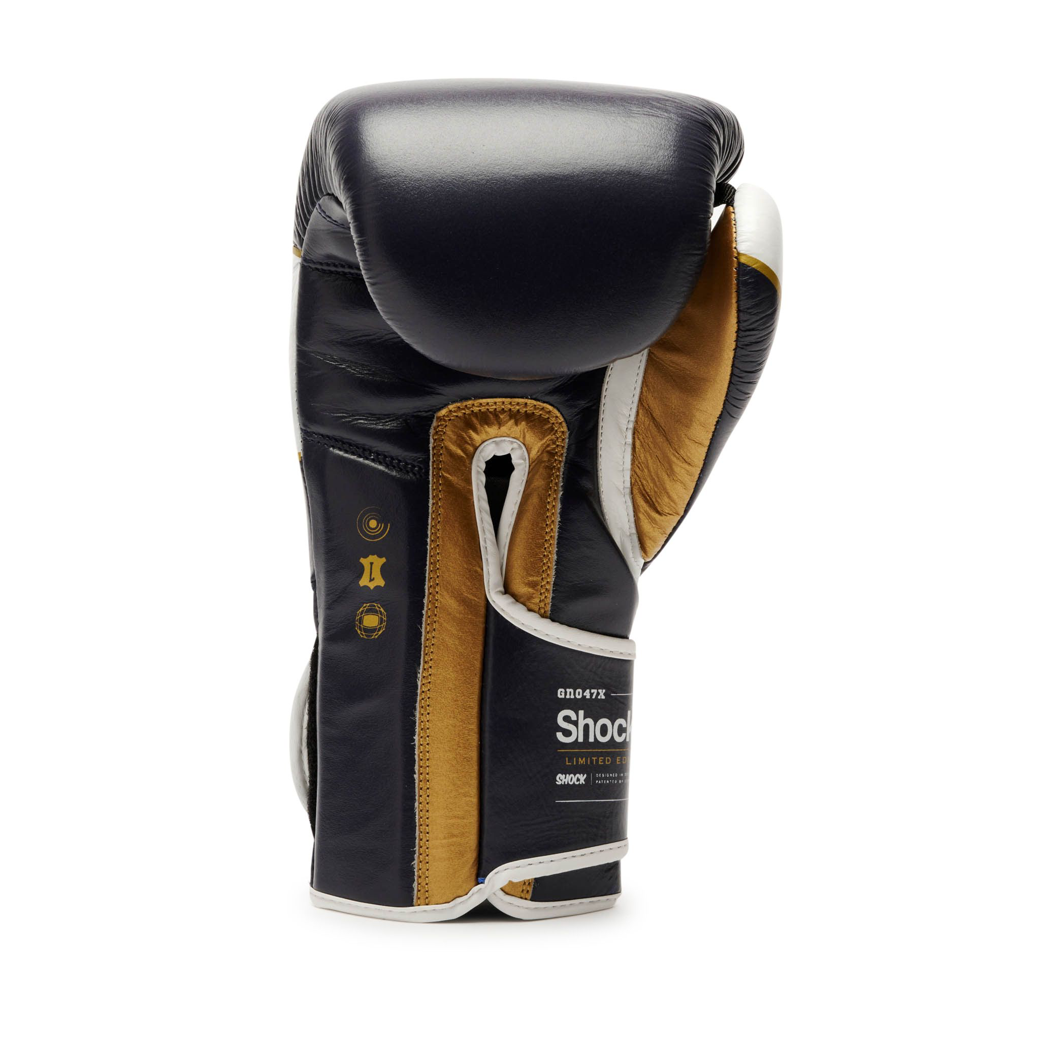 Guantes de Boxeo Leone 1947 Shock X Azul GN047X Edición Limitada