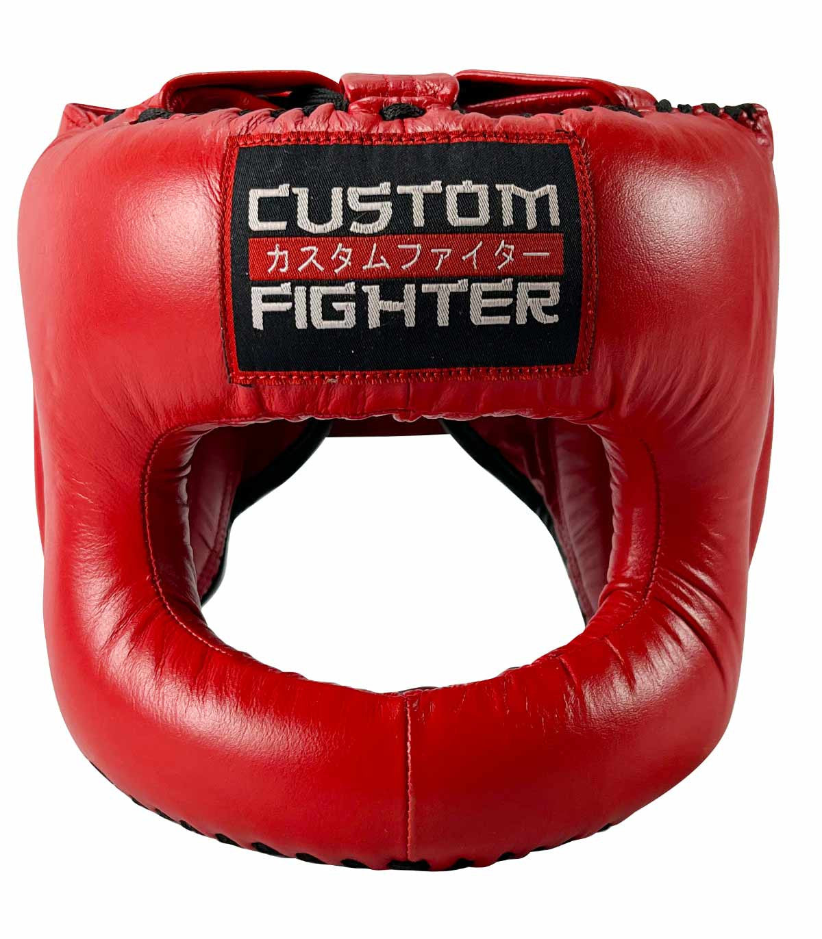 Casco de Boxeo Barra Mexicana Rojo  Custom Fighter