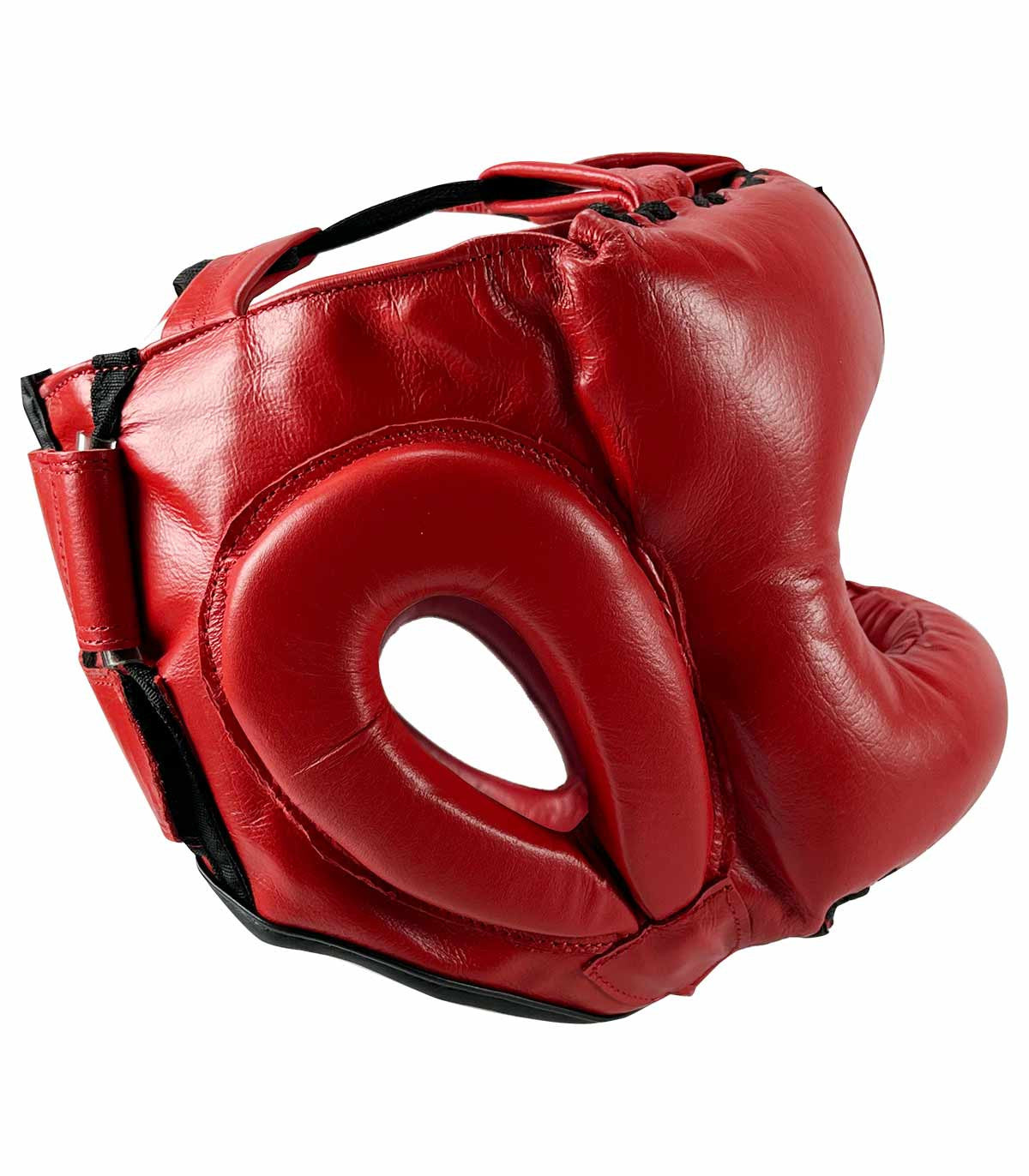 Casco de Boxeo Barra Mexicana Rojo  Custom Fighter