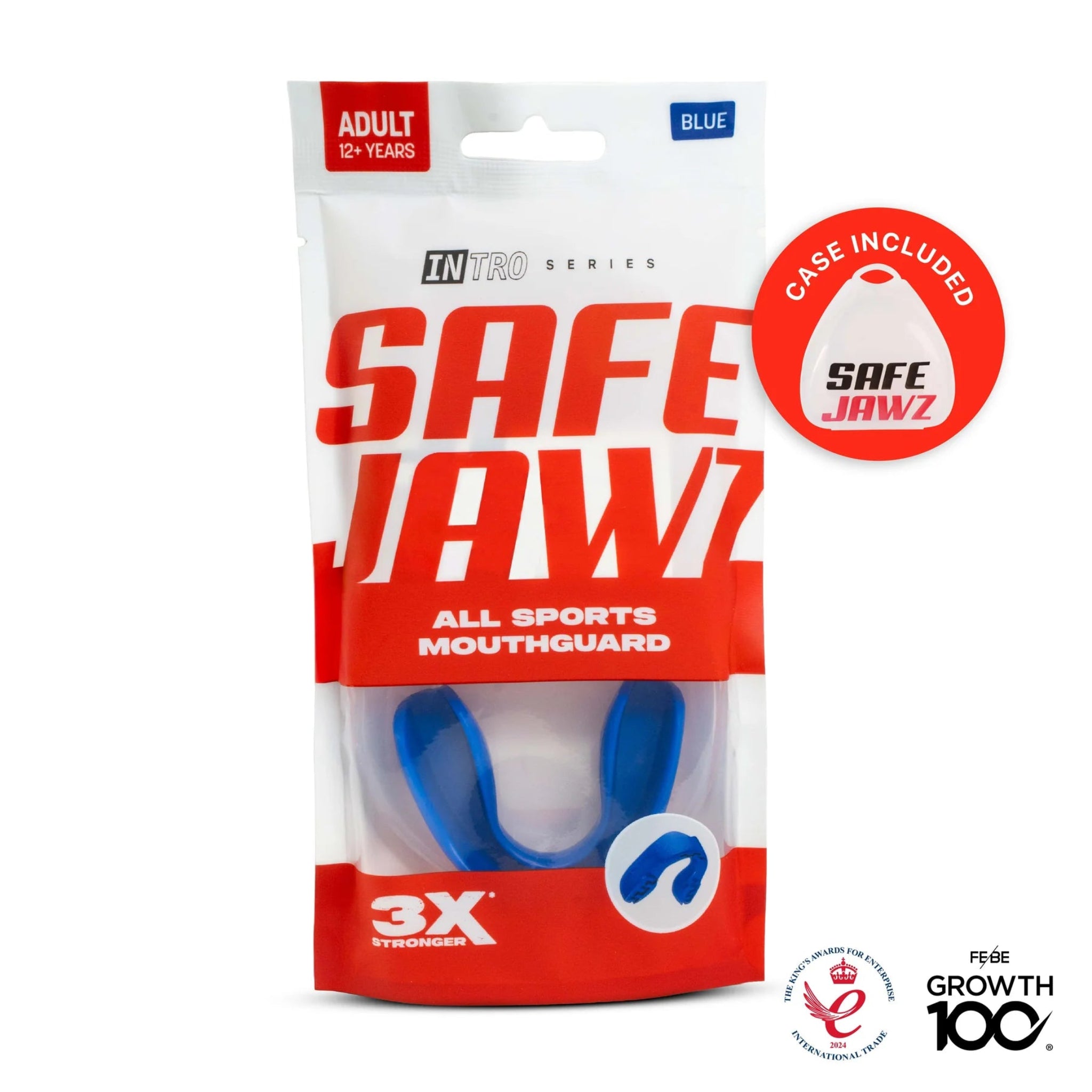 Protector Bucal SafeJawz Intro Series Blue