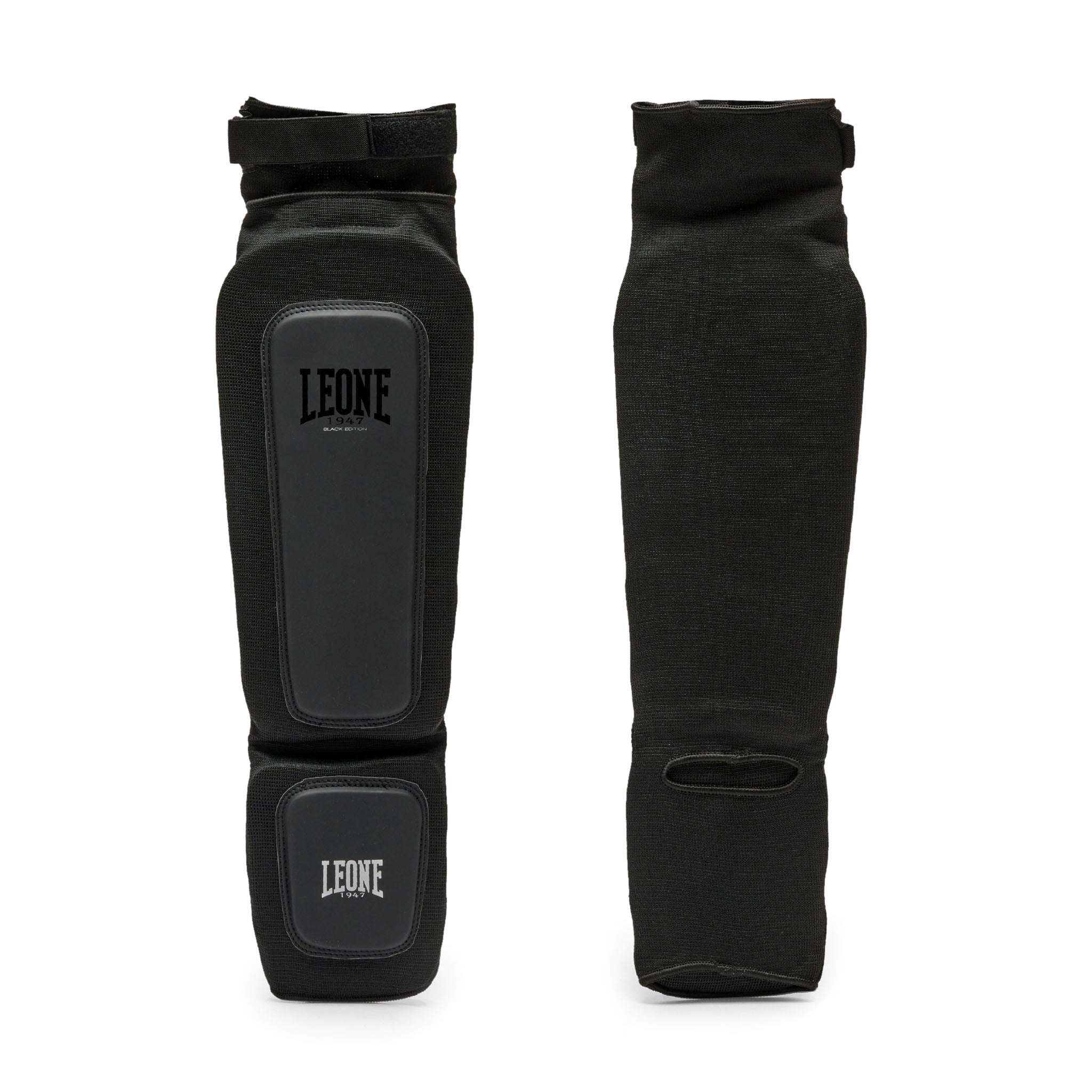 Espinilleras Tubulares Leone MMA MMA, Kickboxing, Muay Thai, K1 o grappling BLACK EDITION