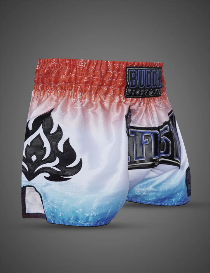 Pantalón Corto Muay Thai Kanok Thailand Buddha Fight Wear