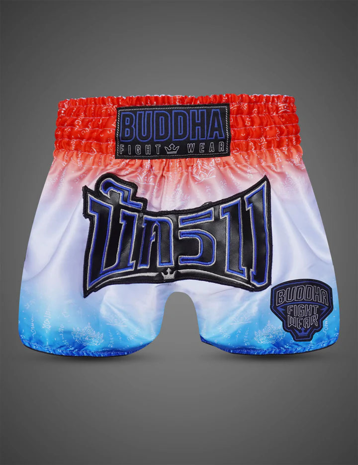 Pantalón Corto Muay Thai Kanok Thailand Buddha Fight Wear