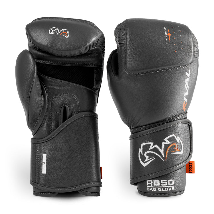 Guantes de Saco Rival RB50 Intelli-Shock Dark Grey