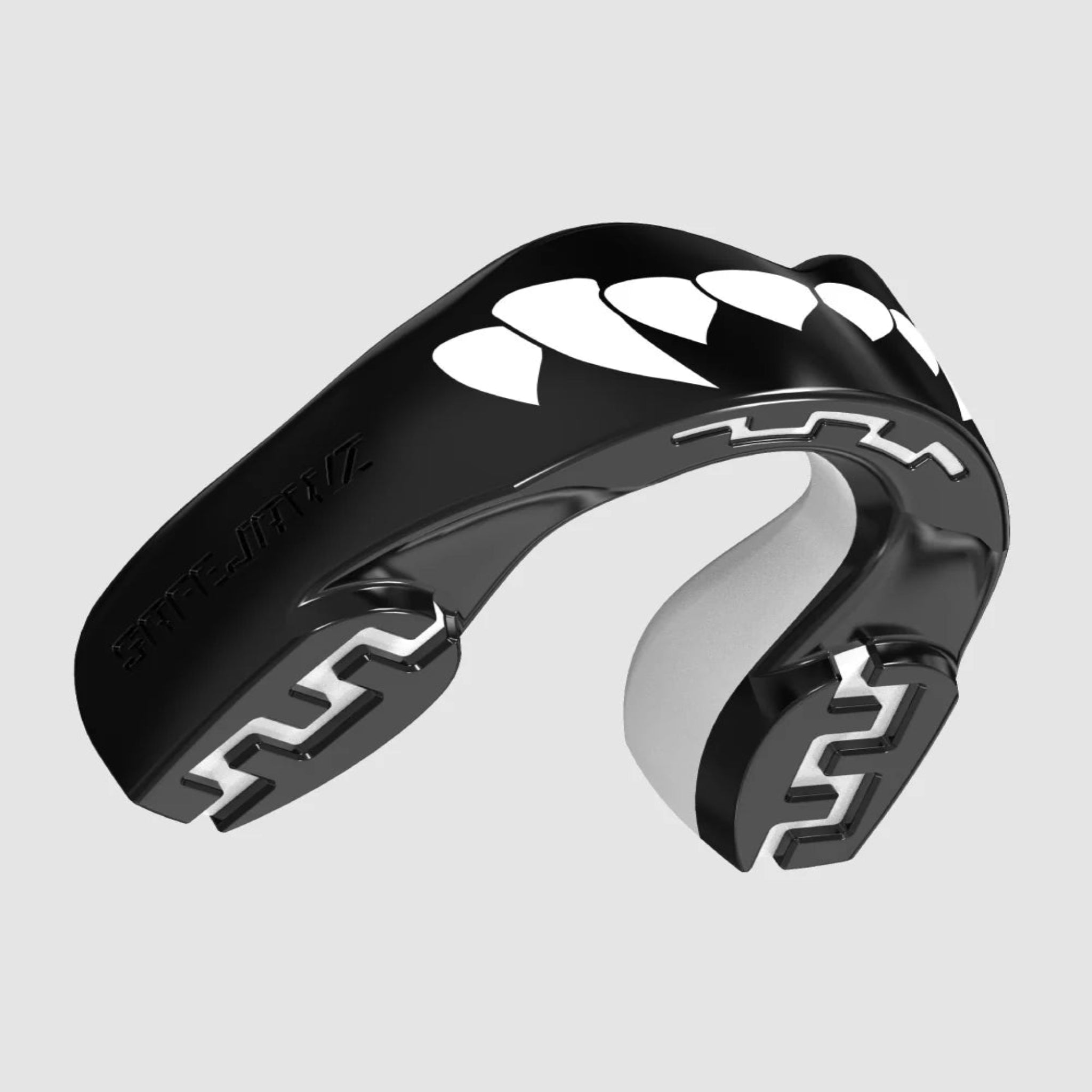 Protector Bucal SafeJawz Extro Series Fangz Black&White