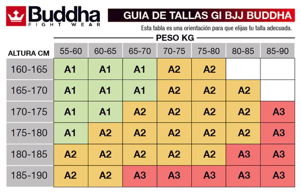 Gi Jiujitsu Buddha Infinity Blanco + Cinturón Blanco
