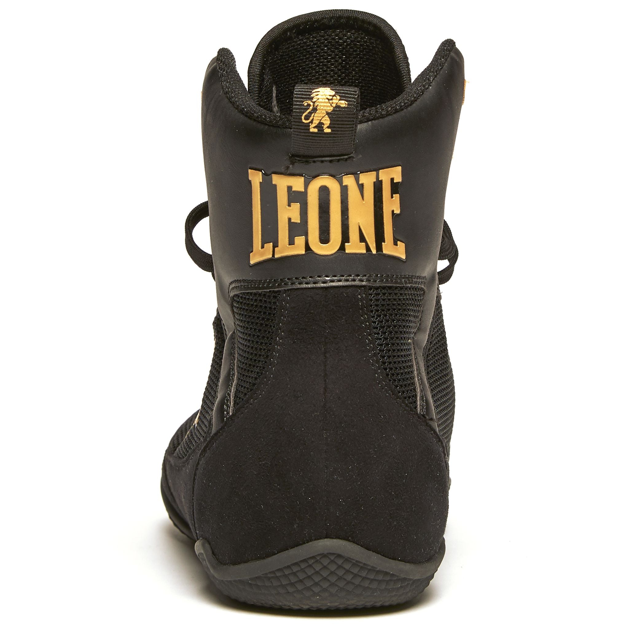 Botas de Boxeo y Lucha Leone 1947 Premium CL110 Negro