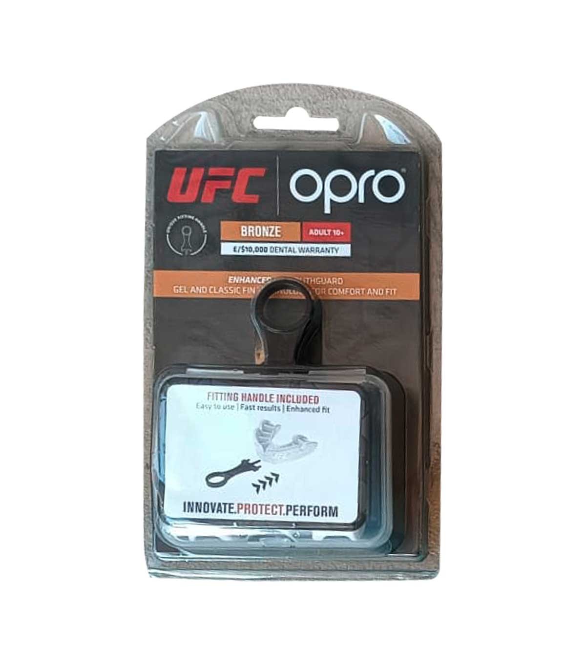 Protector Bucal UFC Opro Bronze Color Blanco