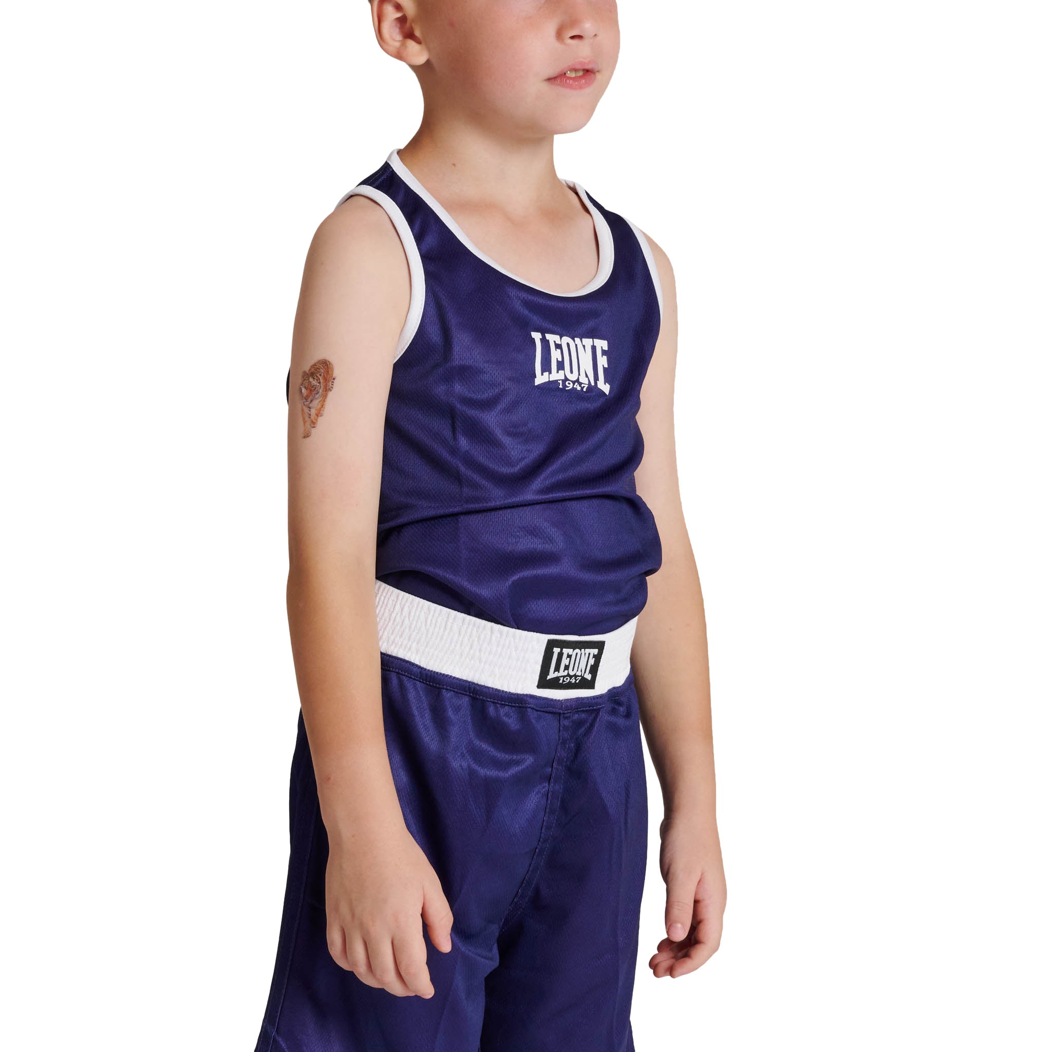 Camiseta de Boxeo Reversible Niño Leone Double Face AB214J