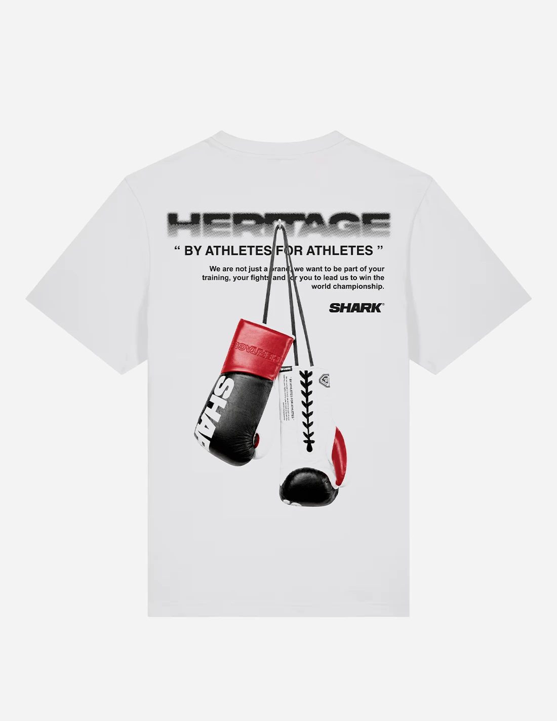 Camiseta Shark HERITAGE Blanca