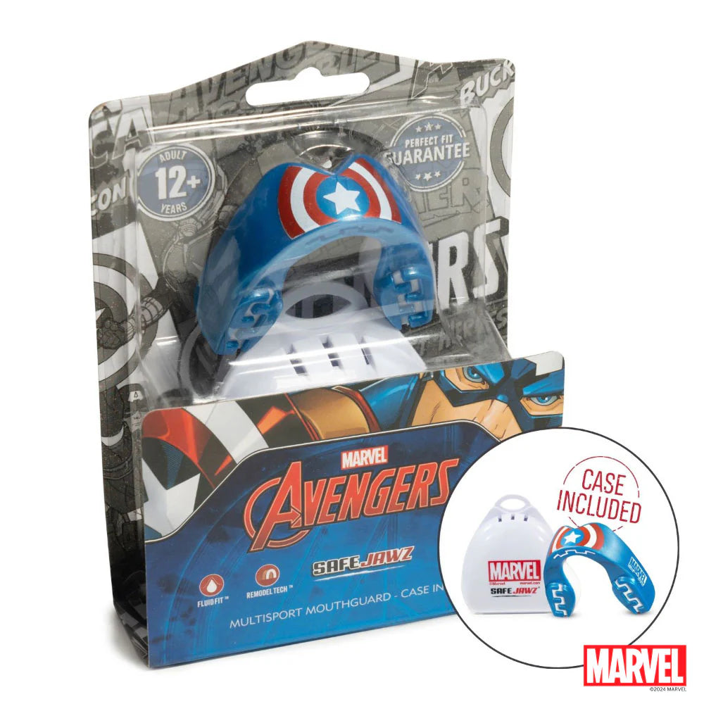 Bucal SafeJawz Marvel Capitan America