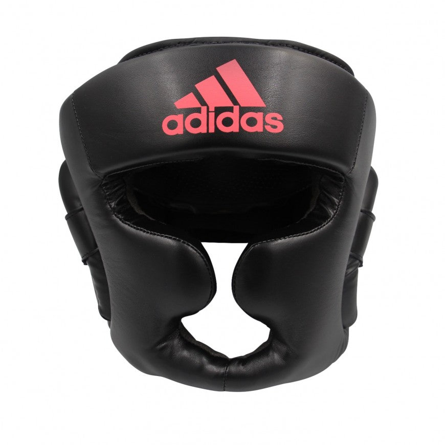 Casco de Boxeo Adidas Profesional Negro/Rojo