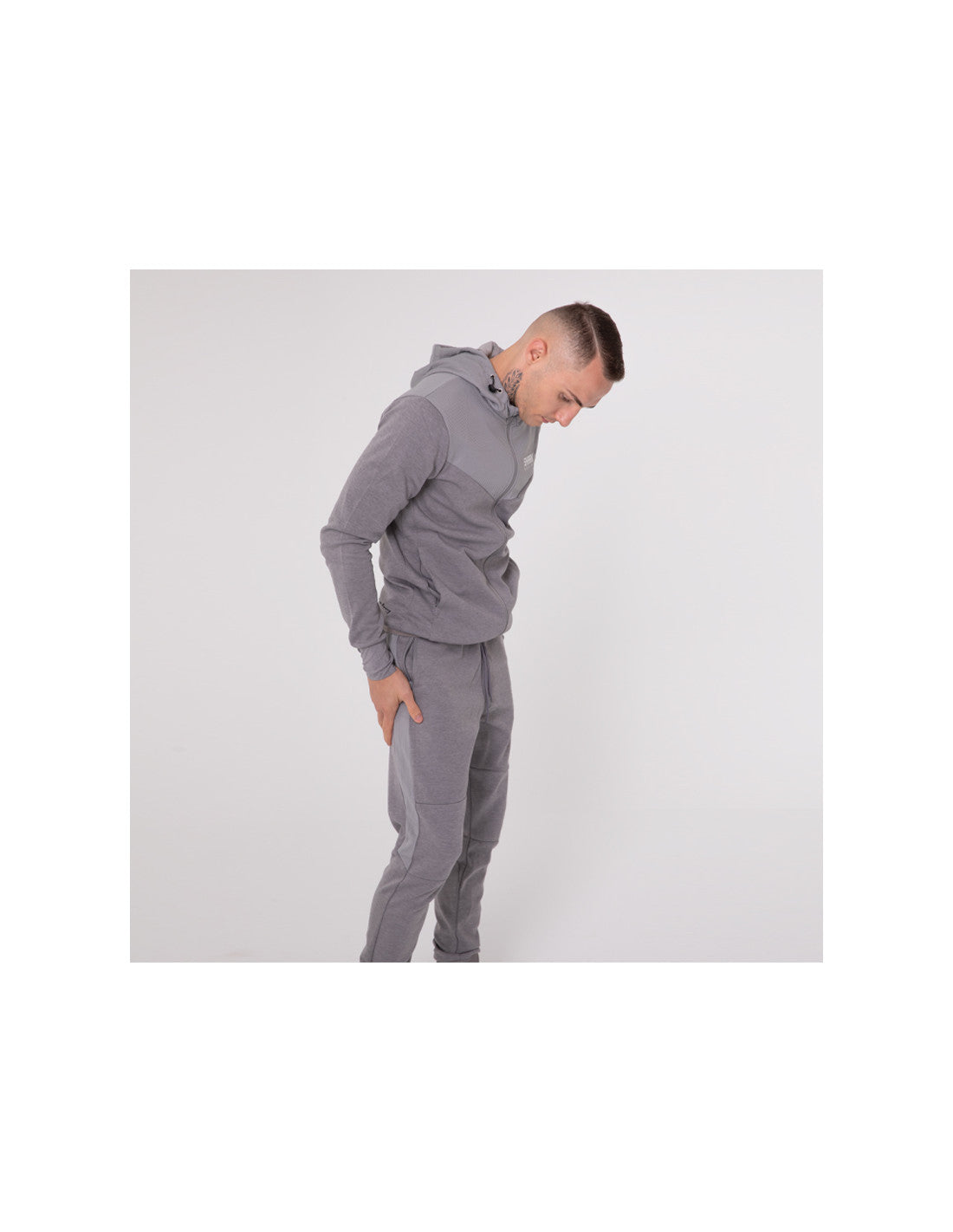 Conjunto Chandal Deportivo Shark Grace Gris
