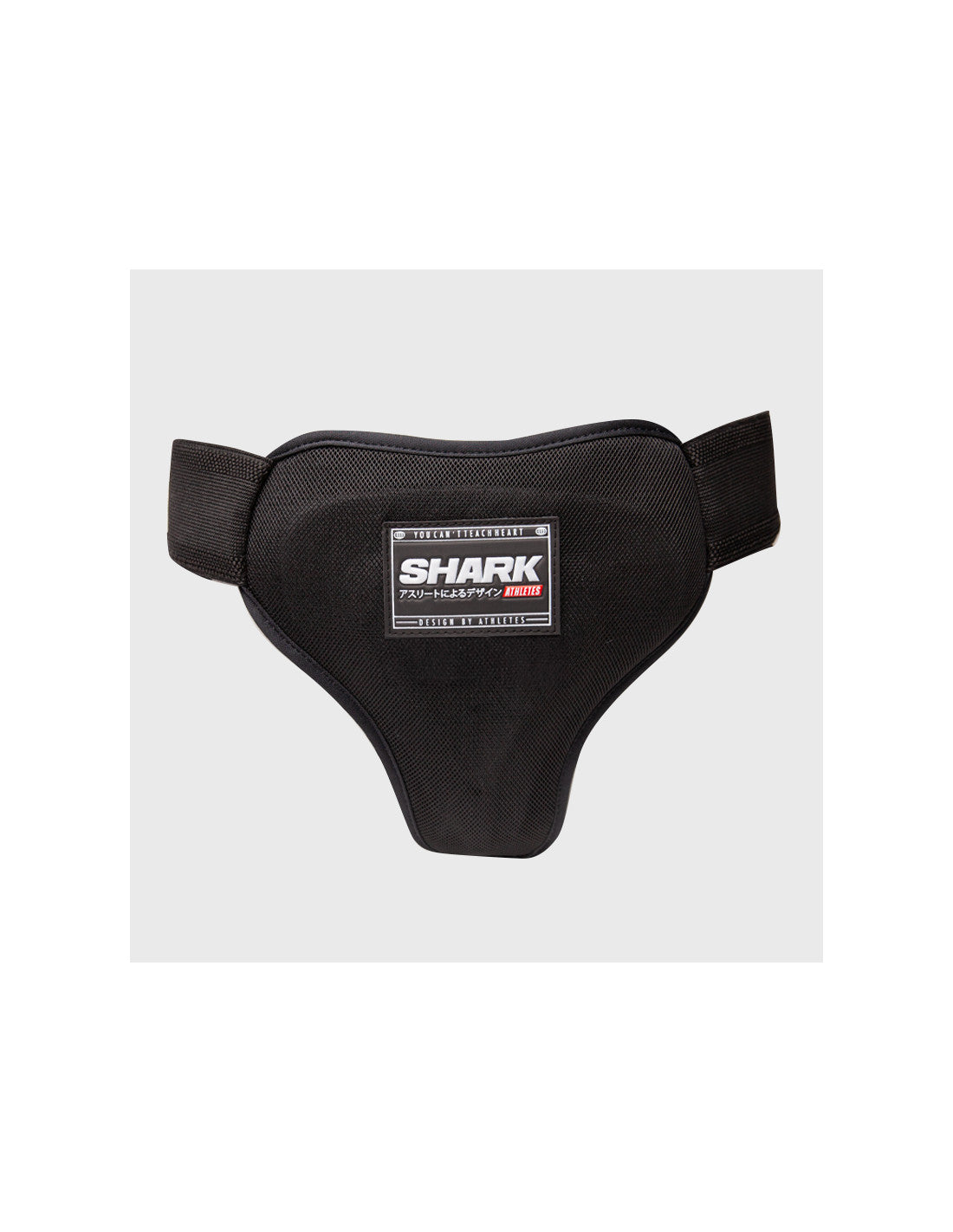 Coquilla Femenina Shark Negra para Boxeo y Deportes de Contacto