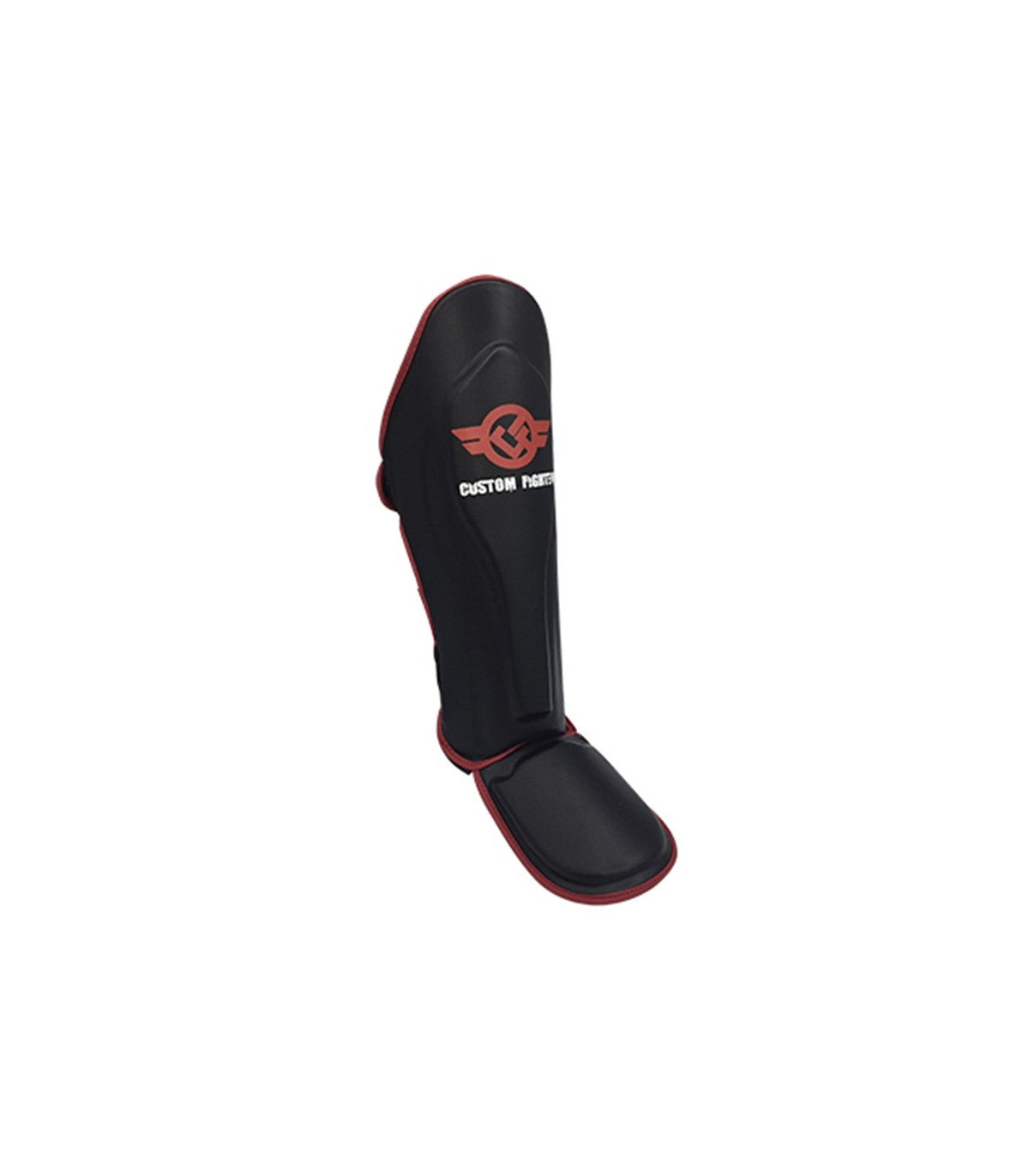 Espinilleras de Muay Thai Custom Fighter Steel Leg Negras