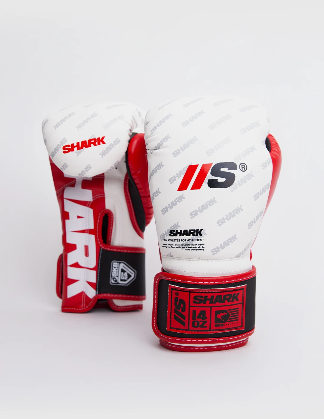 Guantes de Boxeo Shark II2 Blanco/Rojo