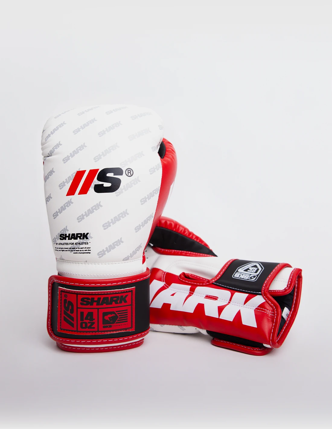 Guantes de Boxeo Shark II2 Blanco/Rojo