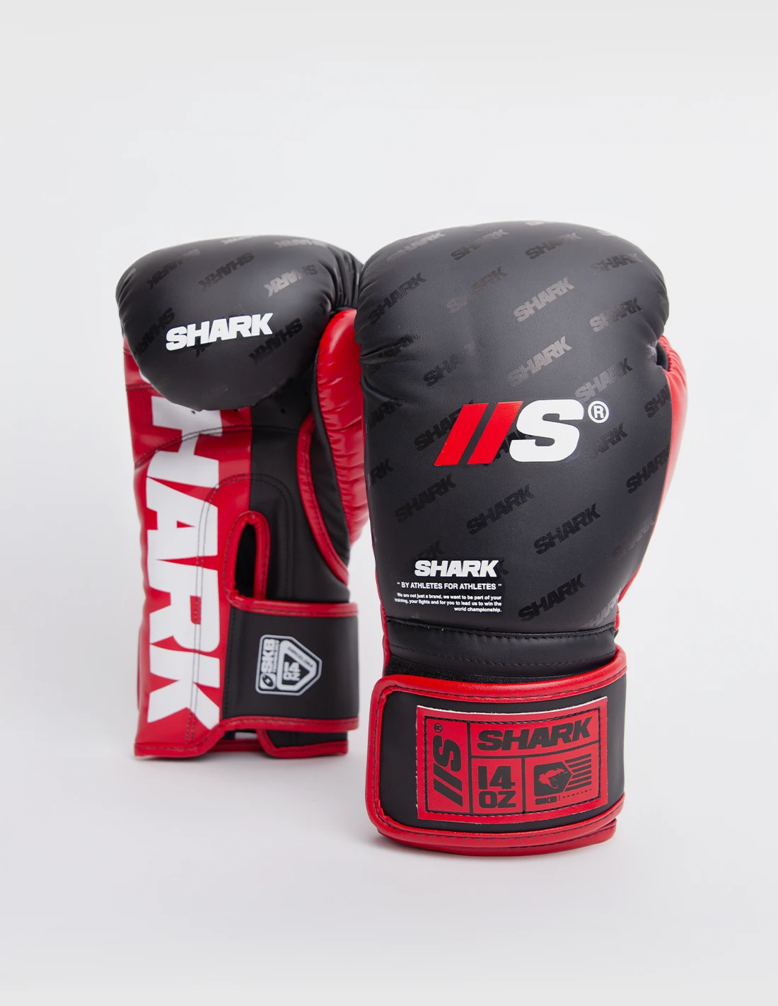 Guantes de Boxeo Shark II2 Negro/Rojo