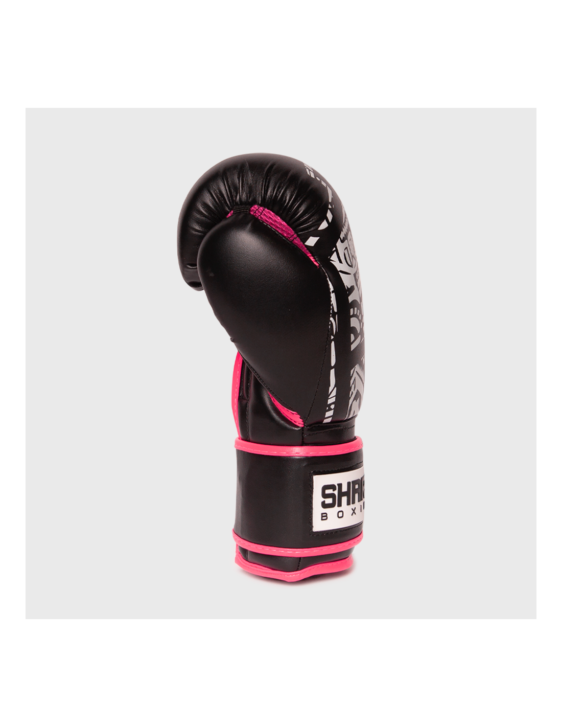 Guantes de Boxeo Shark SKF 3.0 Negro y Rosa