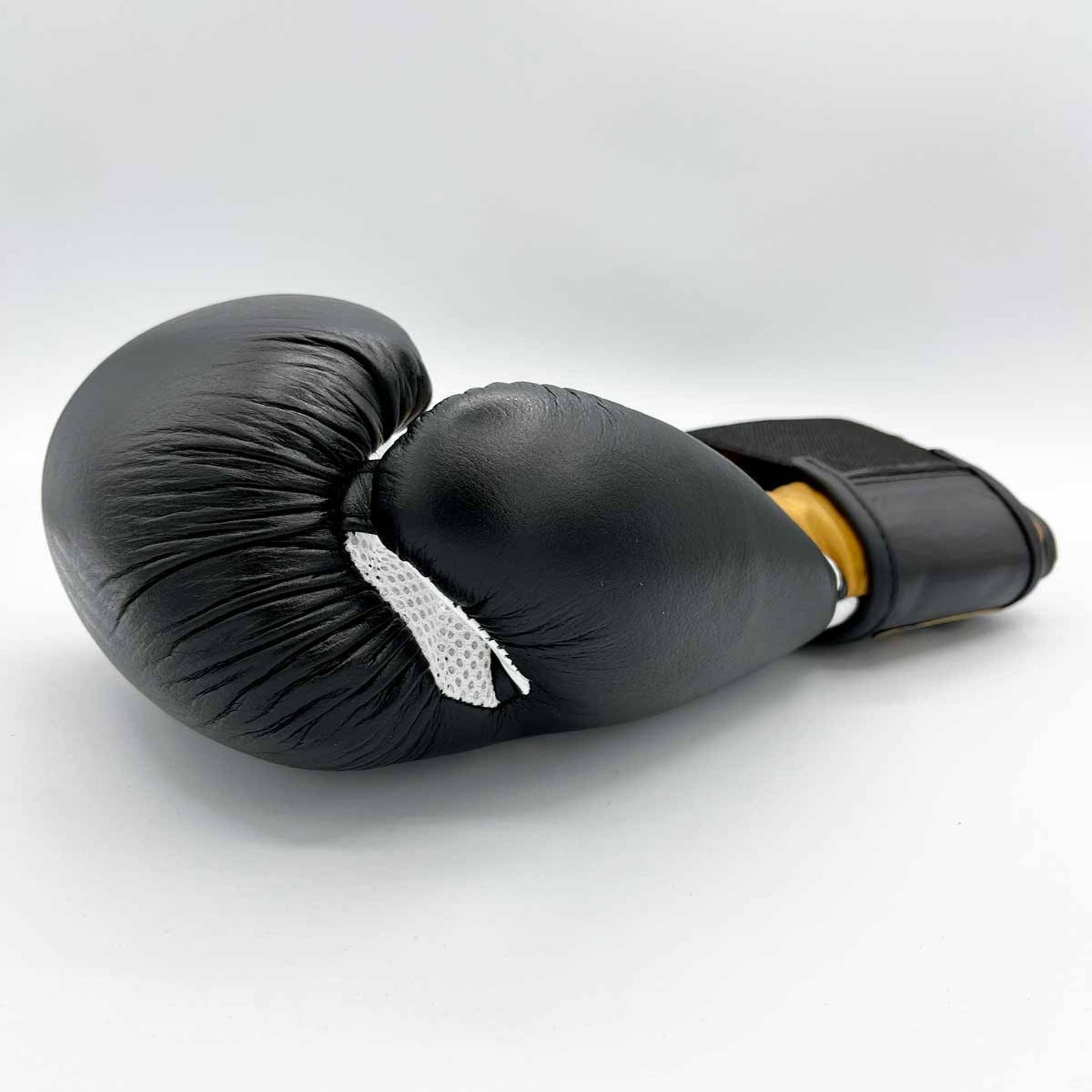 Guantes de Boxeo Custom Fighter Golden Sticker Black