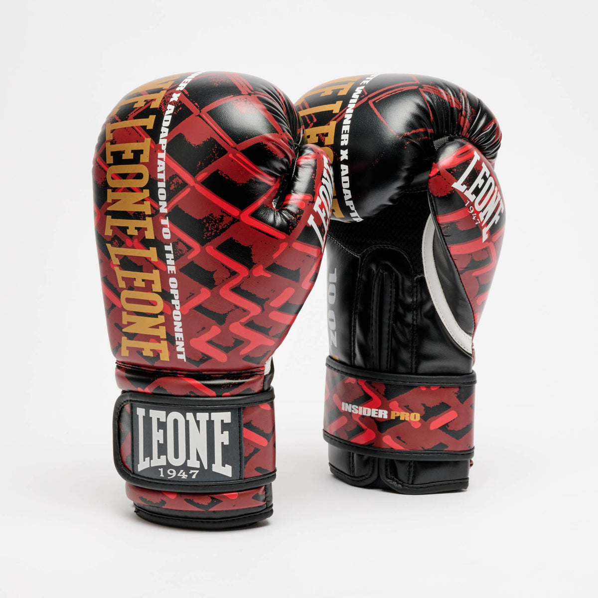 Guantes de Boxeo Leone 1947 MMA Cage Rojo GN005