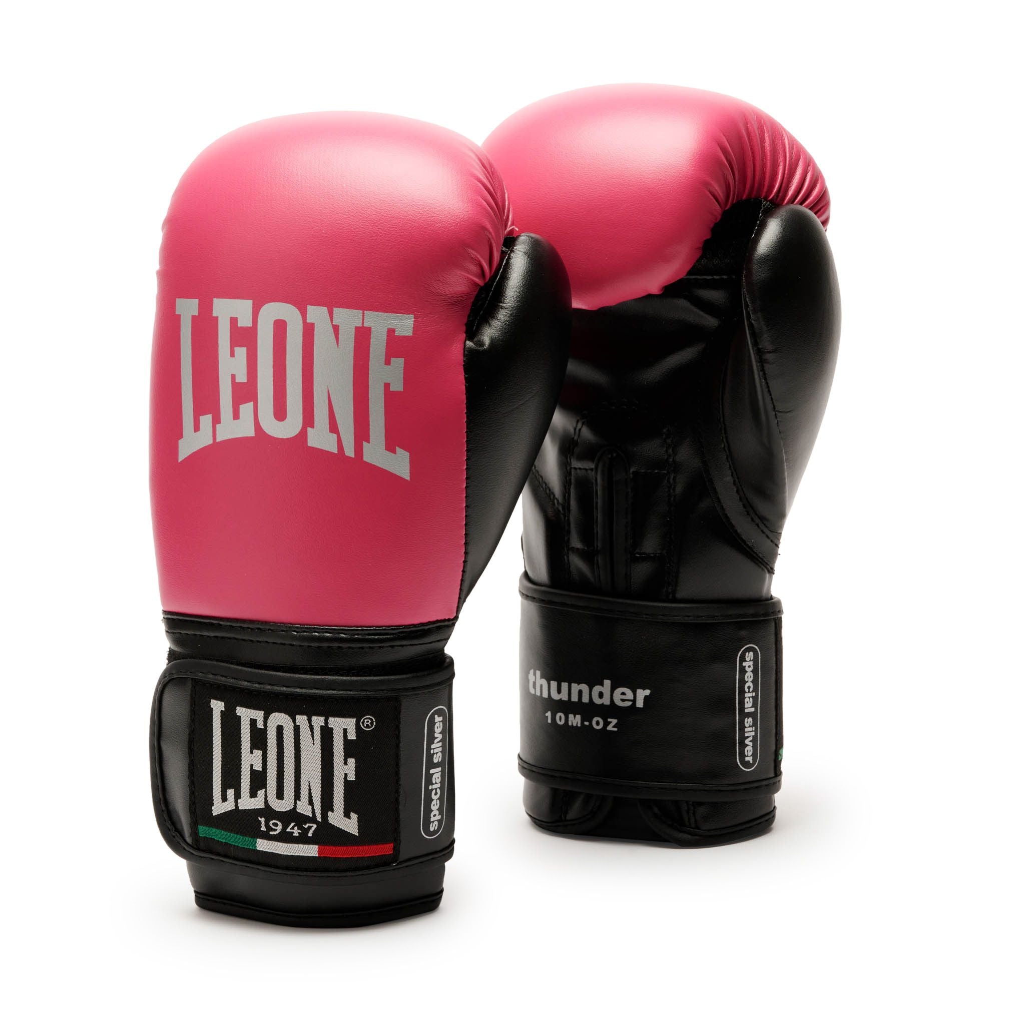 Guantes de Boxeo Leone "Thunder" Color fucsia