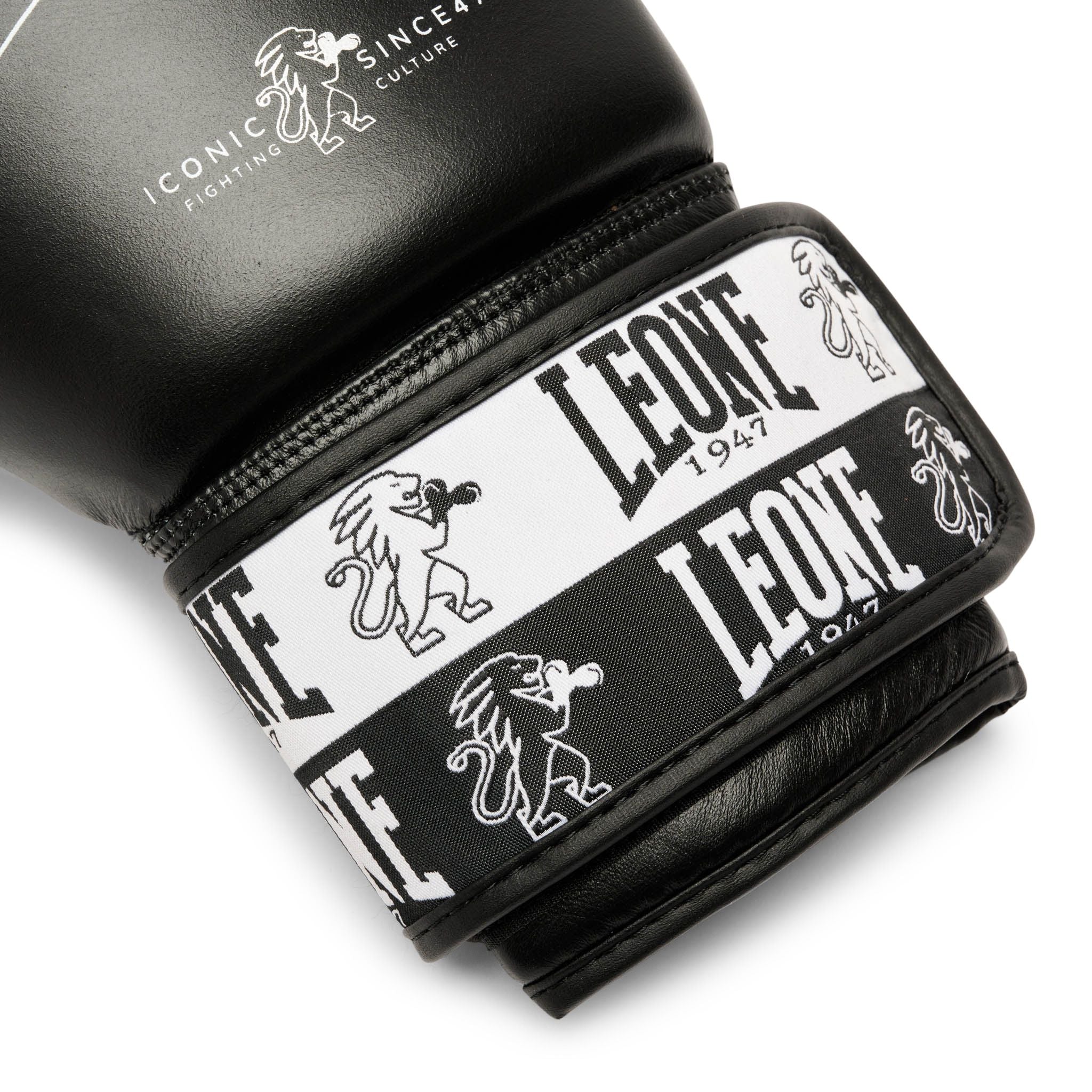 Guantes de Boxeo Leone 1947 "Iconic" Color negro