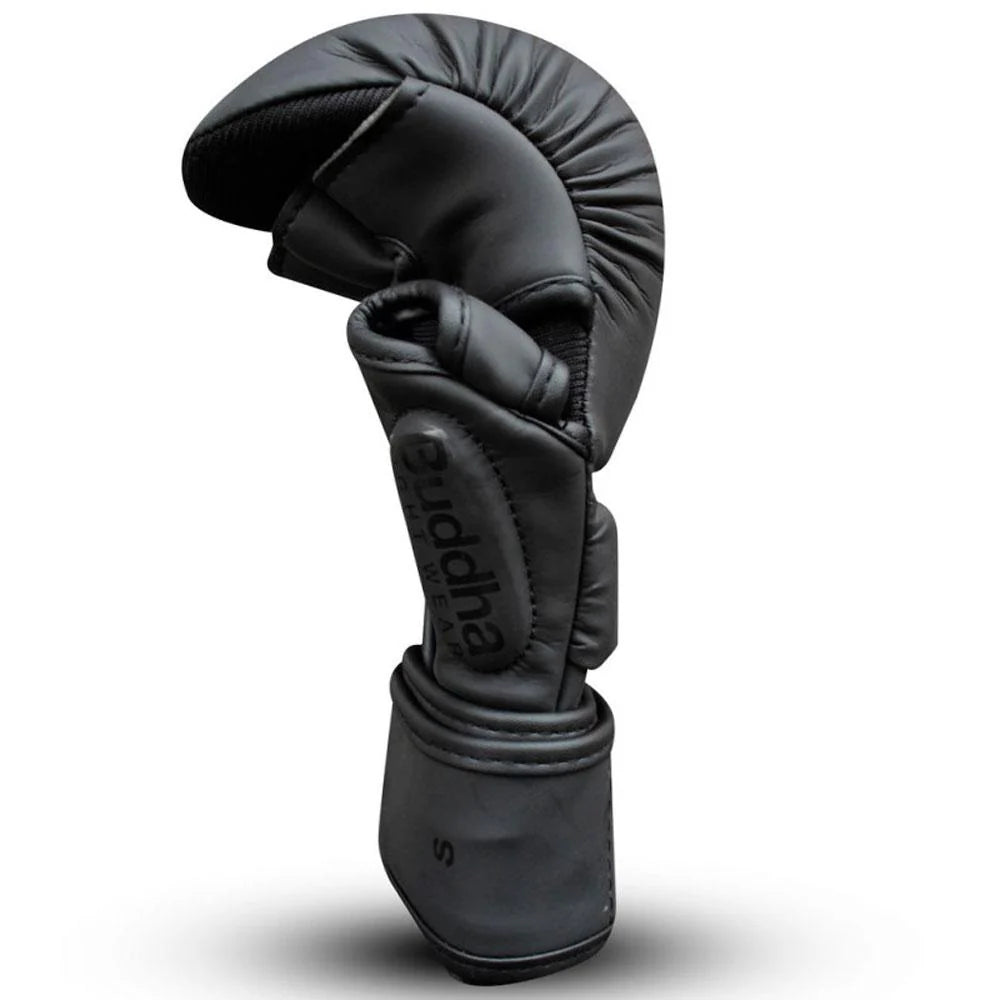 Guantillas de MMA Buddha Competición Amateur Negro Mate