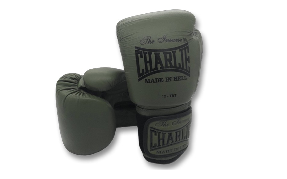 Guantes de Boxeo Charlie M Army Green