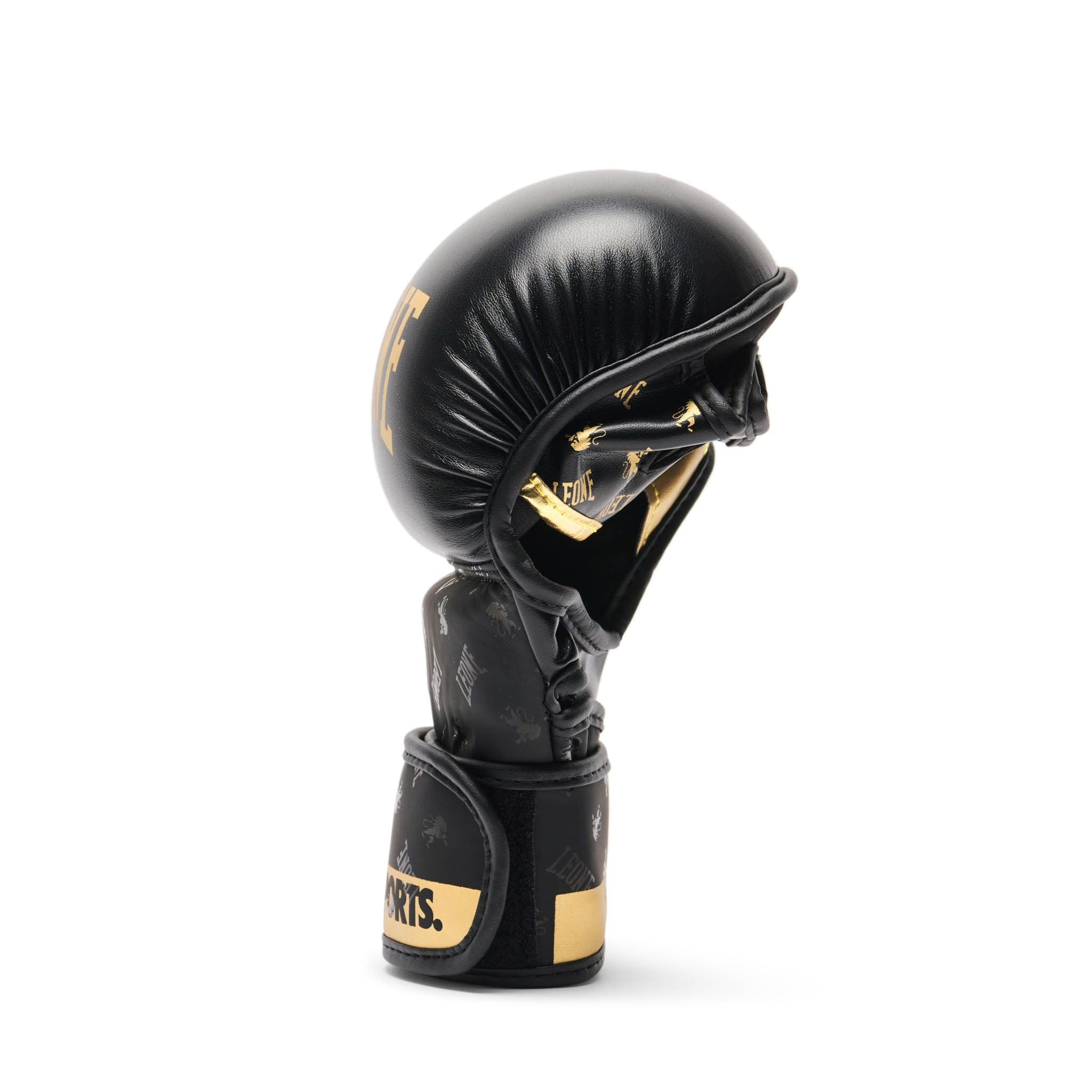 Guantillas de MMA Leone 1947 DNA Negras GP144 para Sparring y Entrenamiento
