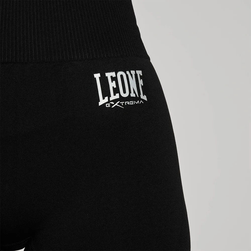 Short Compresivo mujer Leone Logo ABX123 Negro