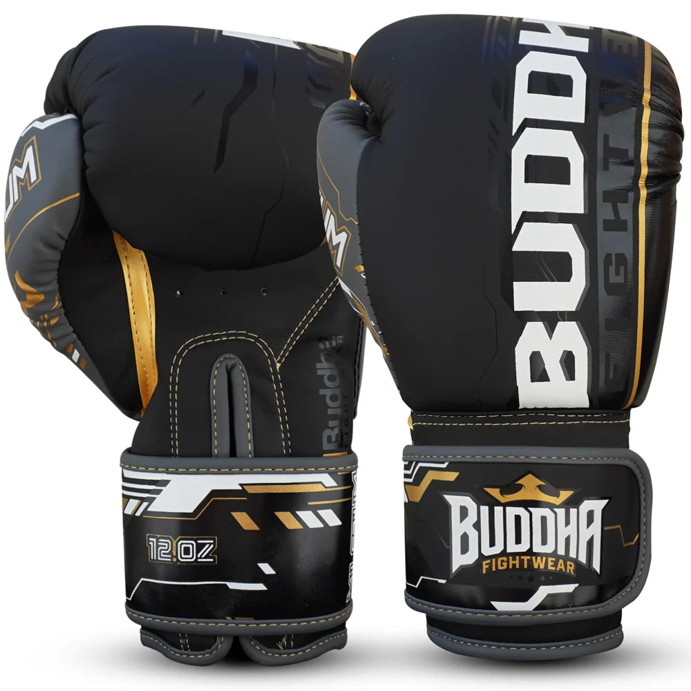 Guantes de Boxeo Buddha Millenium Negros